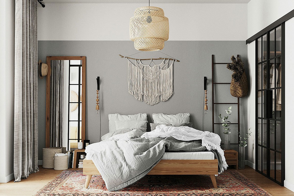 Comfort naturale: la camera da letto in stile nordico