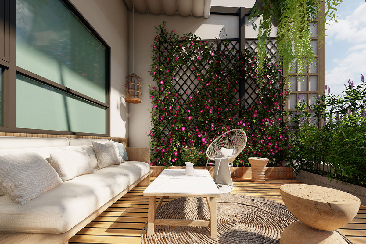 Come arredare un terrazzo piccolo in modo chic e funzionale