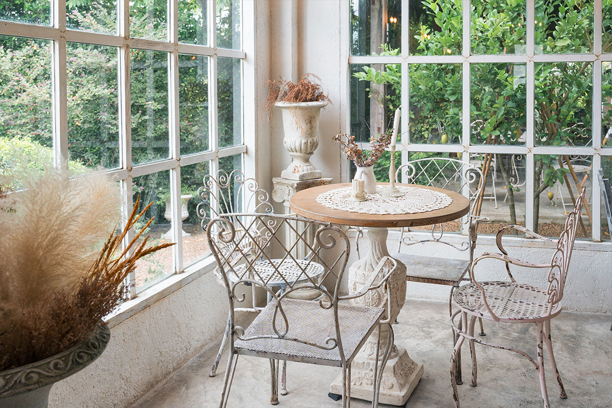 Come arredare una veranda shabby chic spendendo poco