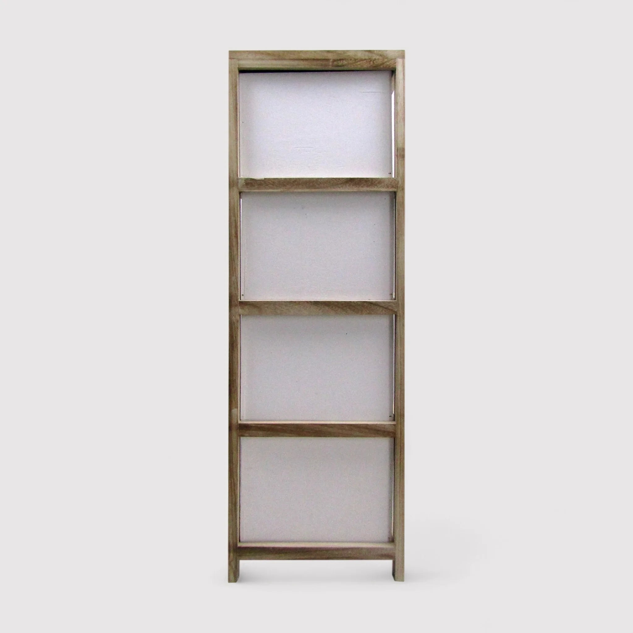 Armoire à 4 tiroirs blancs avec imprimés