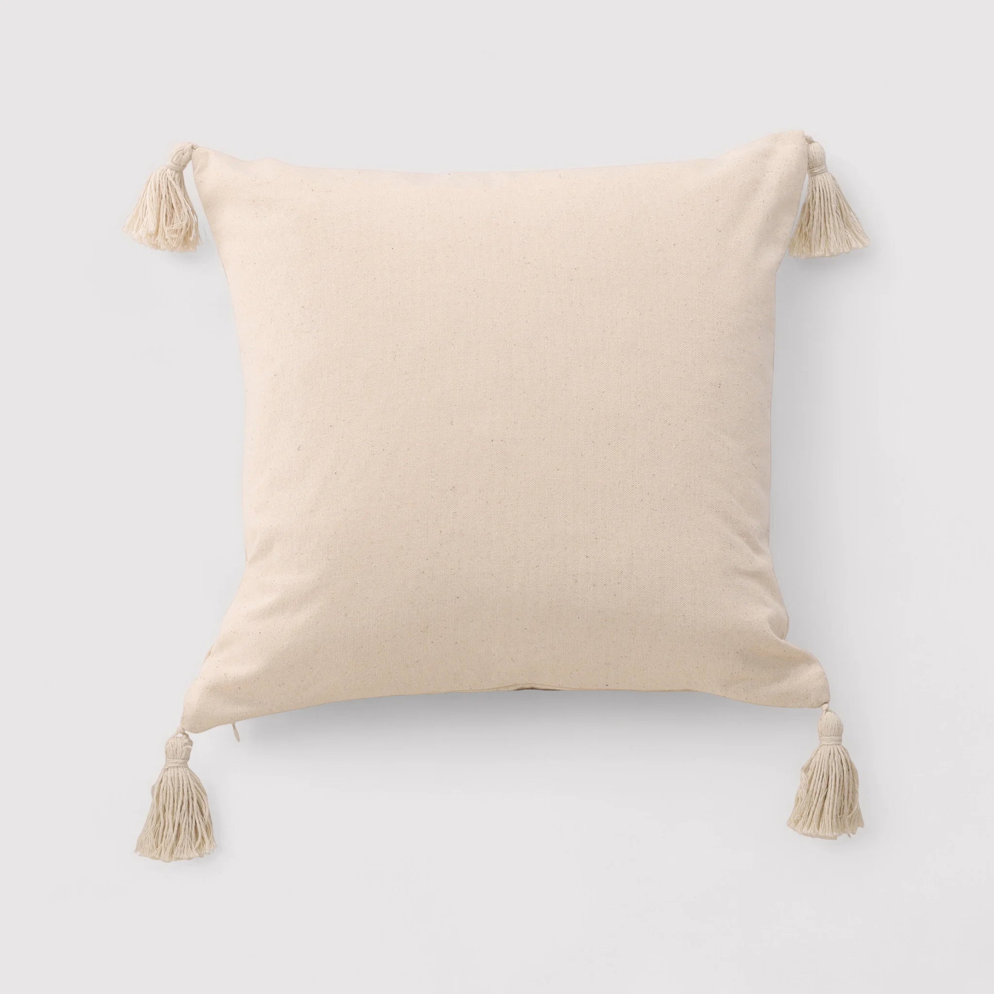 Salvadora - Federa per cuscino quadrato con frange 45x45 cm