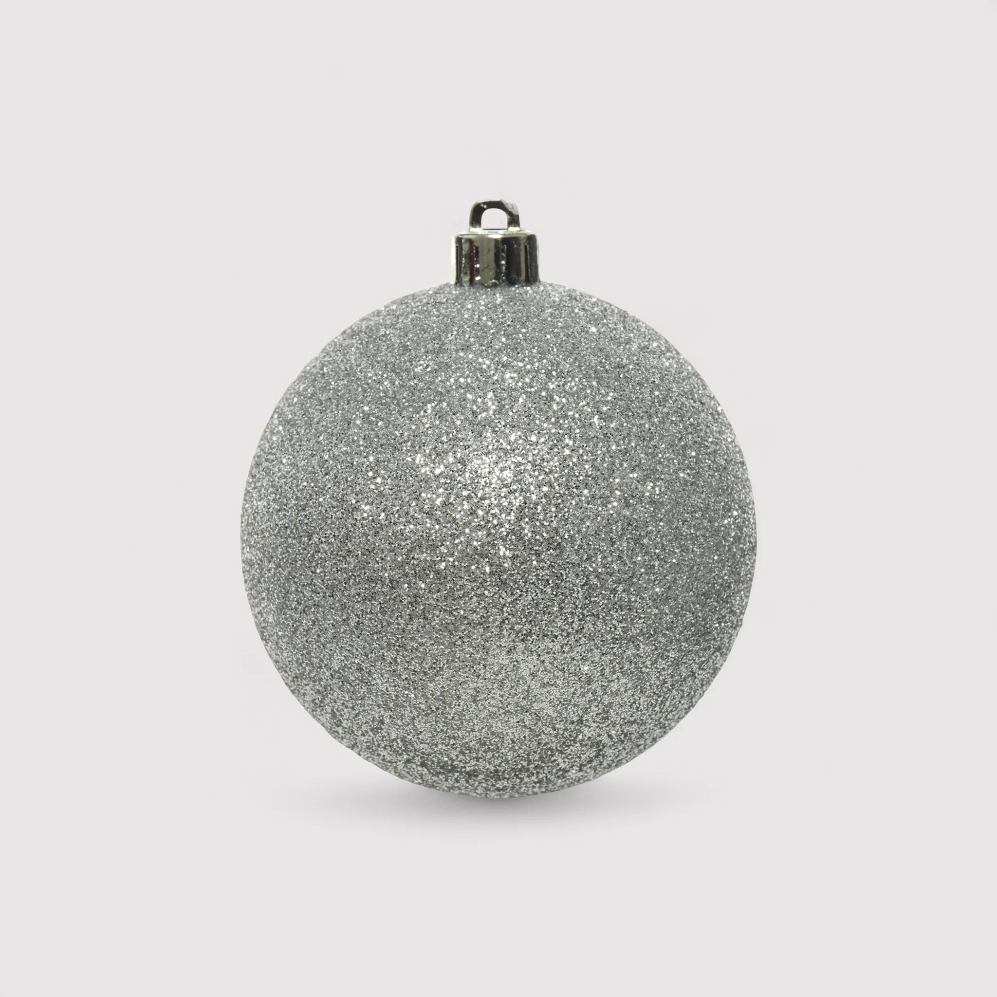 Hanzal - 26 palline di Natale grigio argentato in stile classico