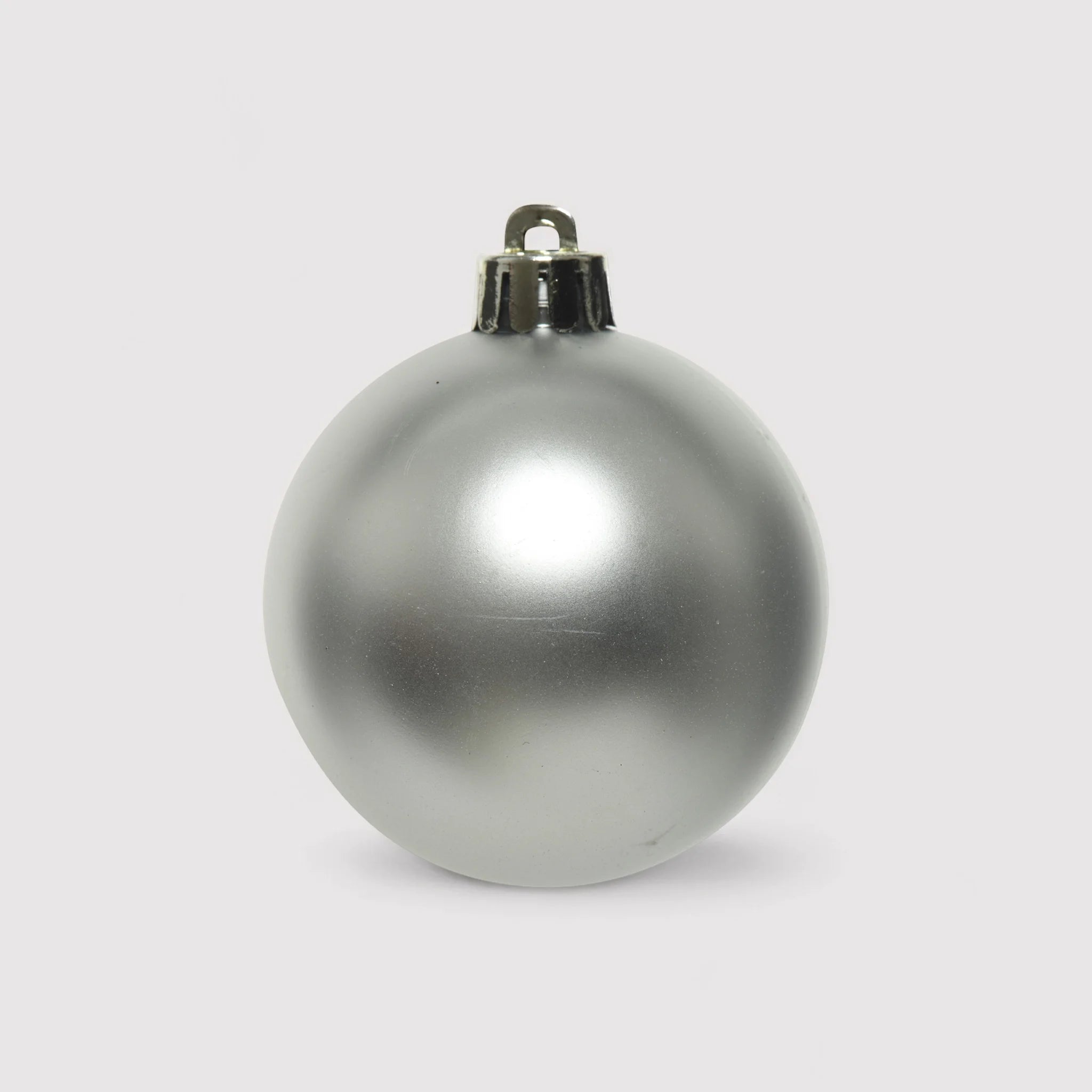 Hanzal - 26 palline di Natale grigio argentato in stile classico