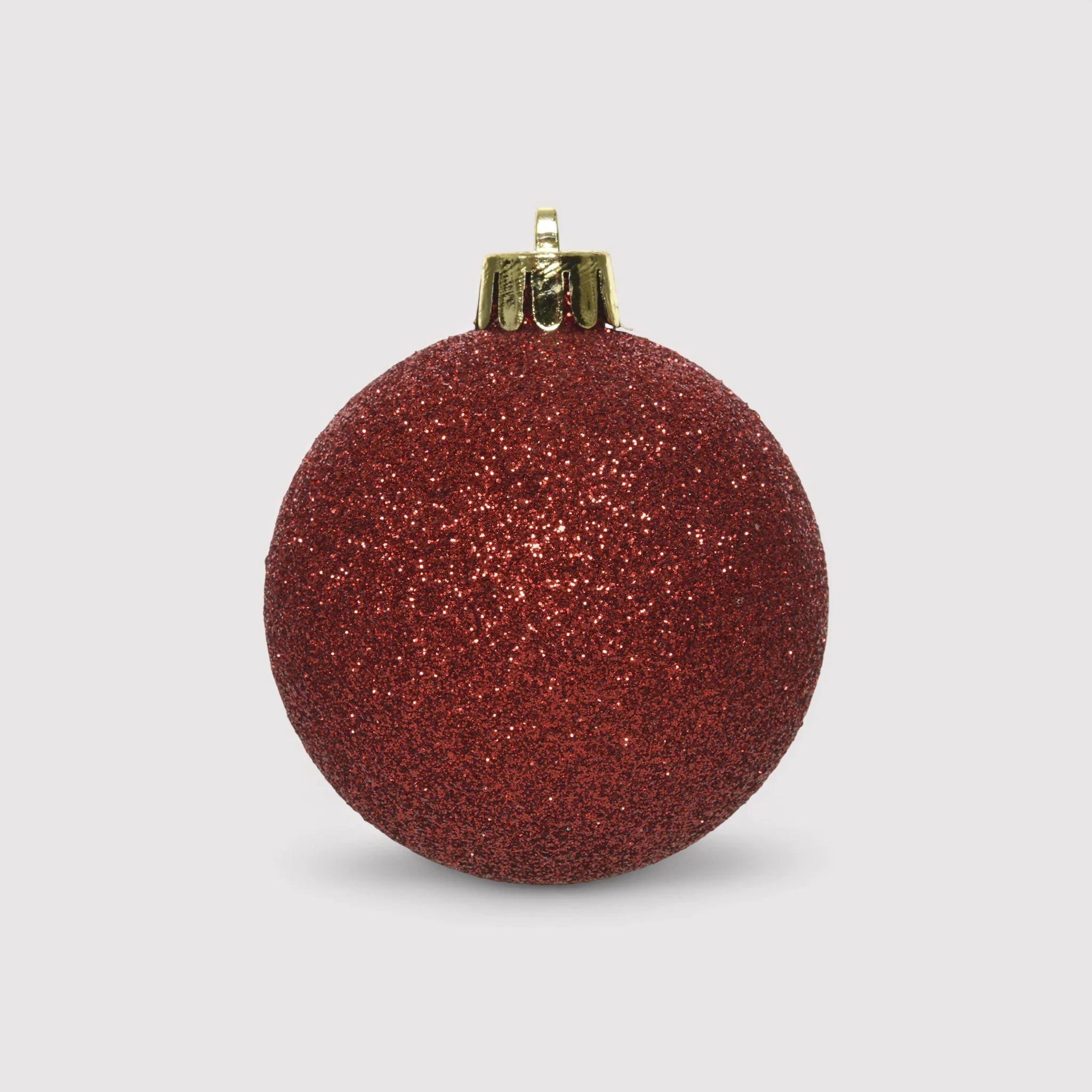 Fakra - 26 sfere natalizie rosse per decorazione albero