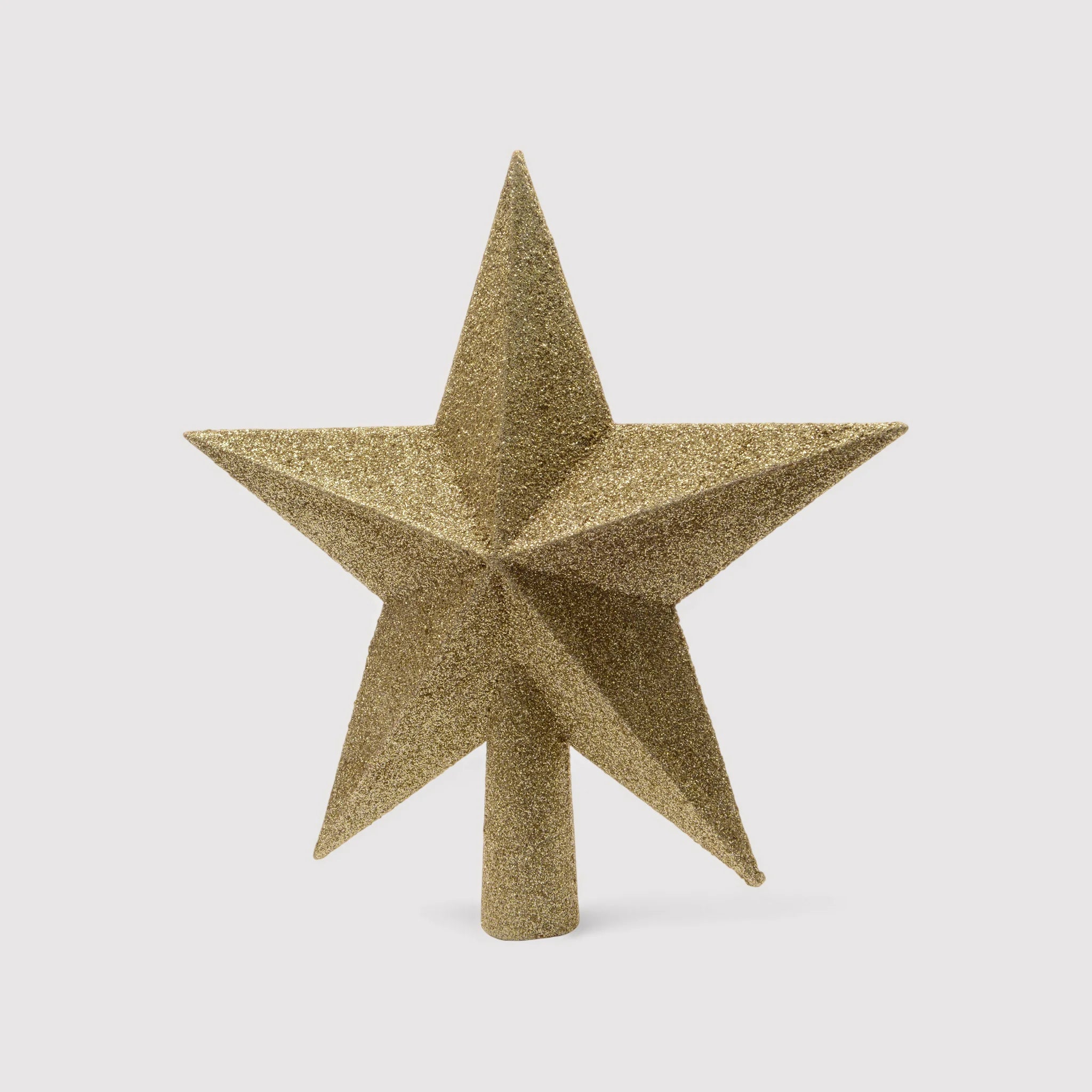 Dakala - Puntale dorato a stella per albero di Natale