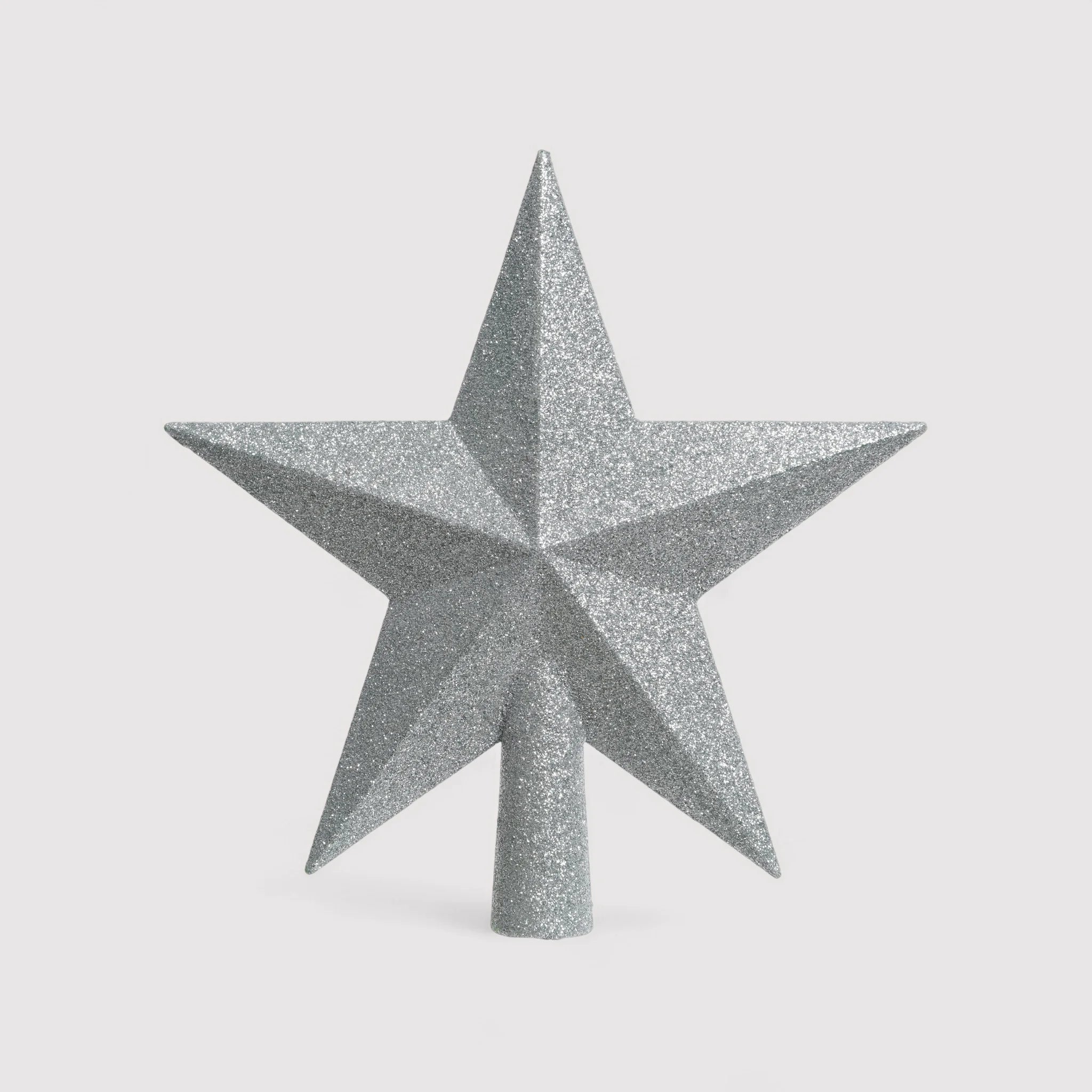 Goya - Puntale in stile classico argentato per abete di Natale