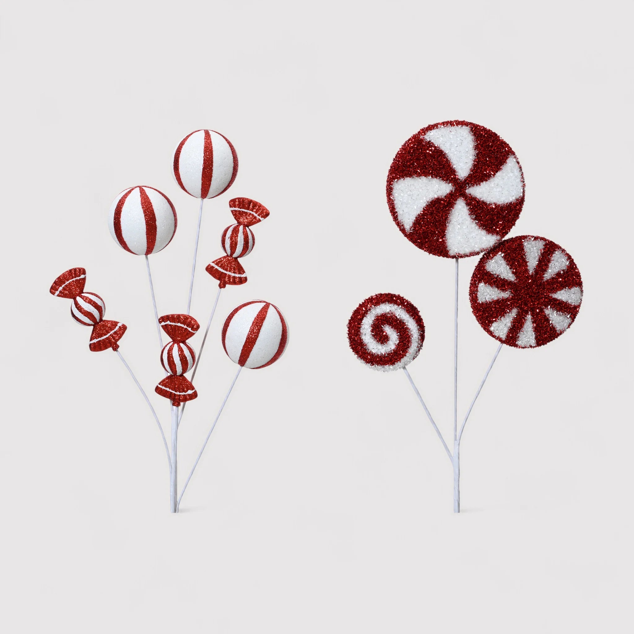 Lokuma - Ornamento a forma di caramella di Natale (2 pezzi)