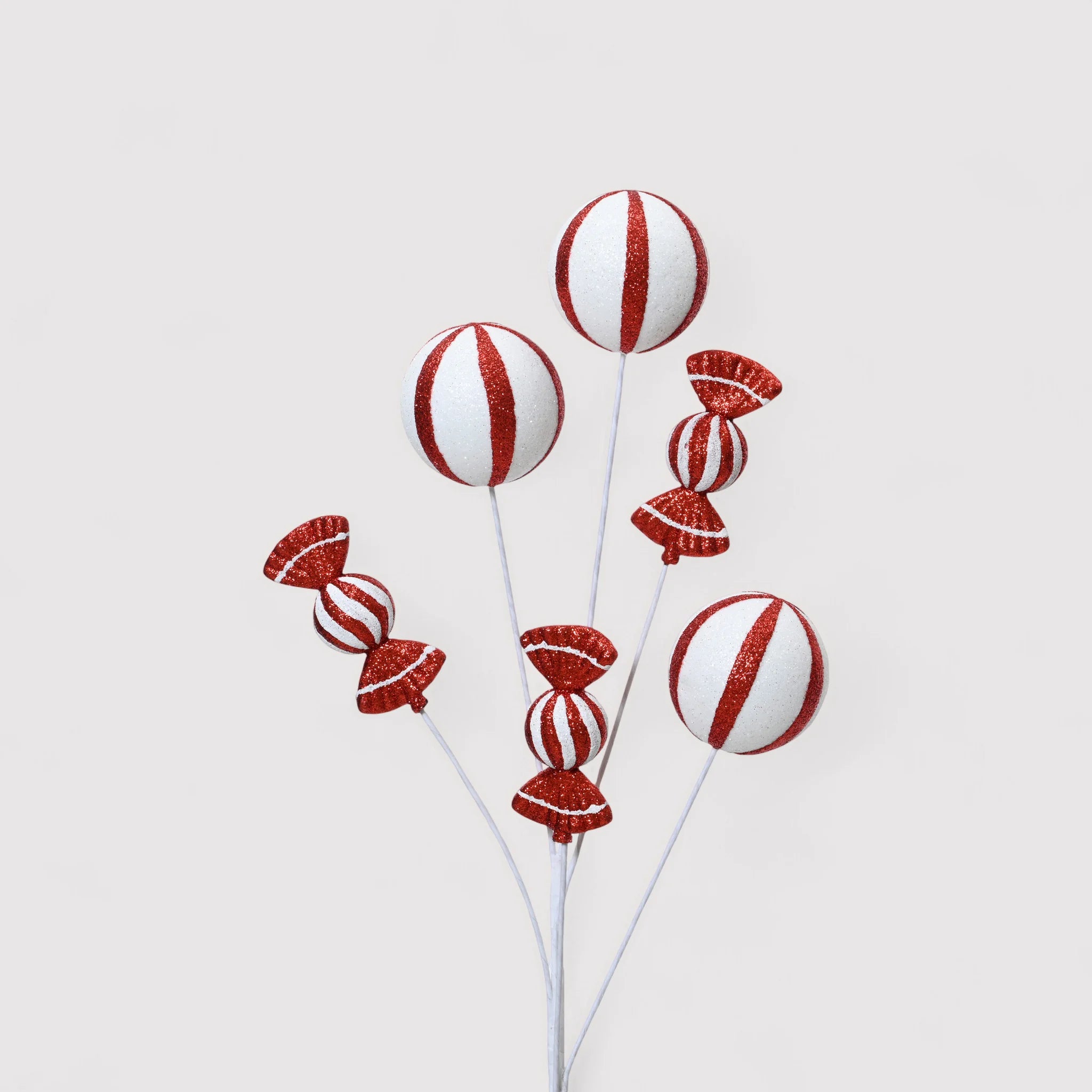 Lokuma - Ornamento a forma di caramella di Natale (2 pezzi)