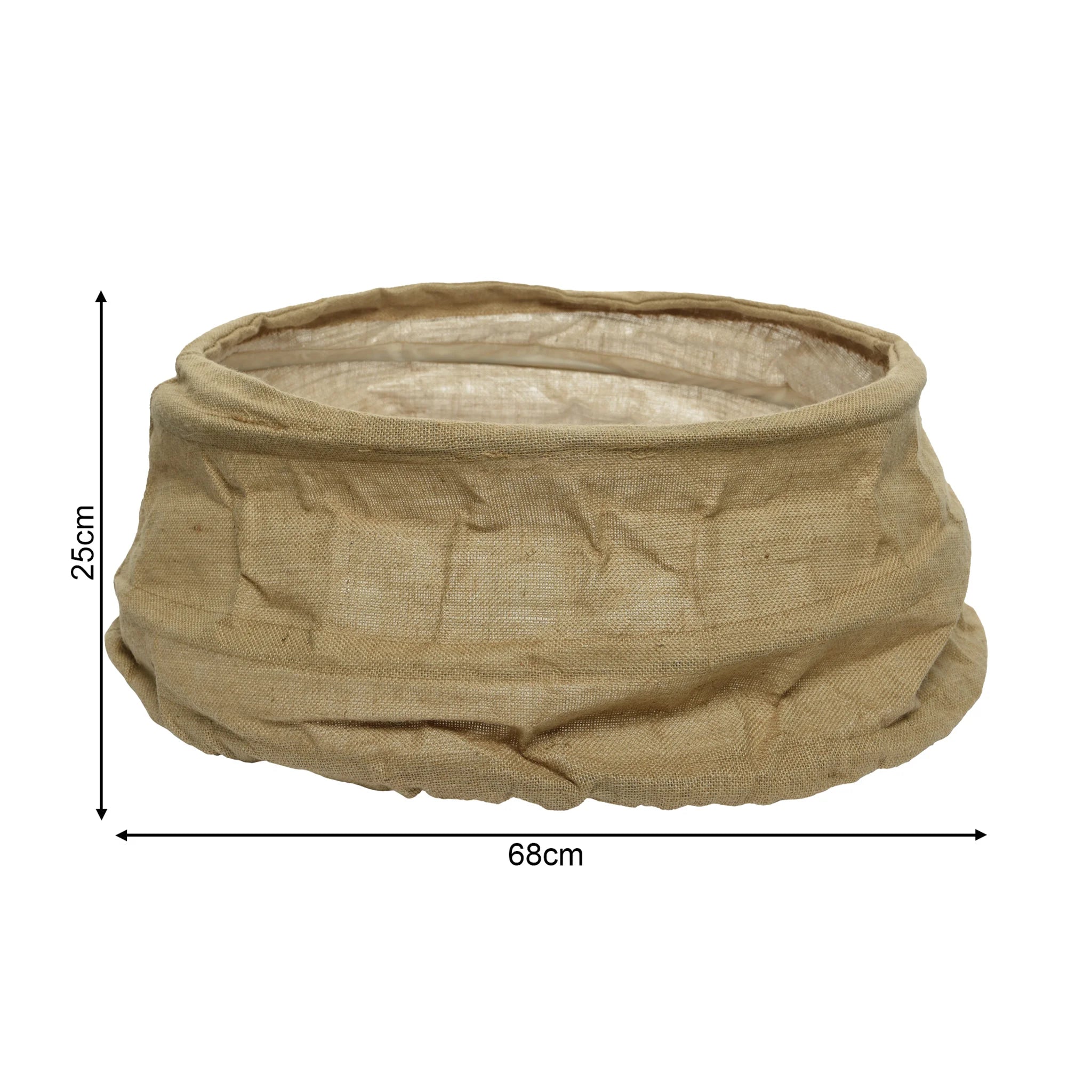 Blighia - Gonna in juta per base albero di Natale Ø 68 cm