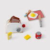 Serapias - Gioco in legno set colazione con tostapane