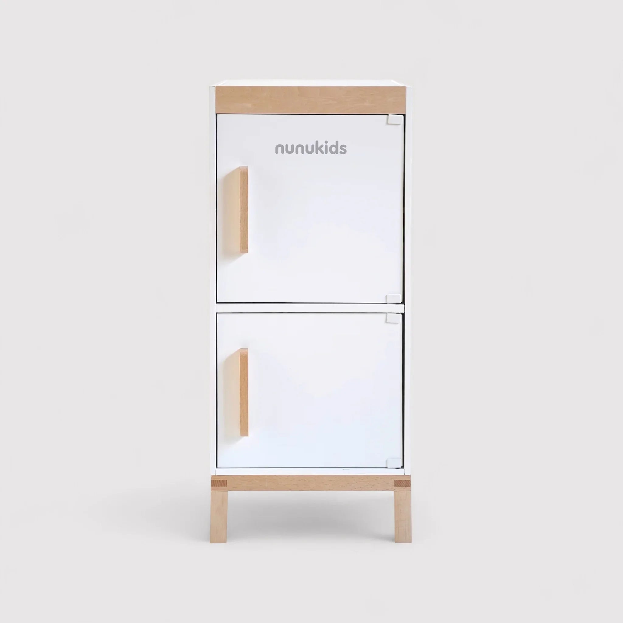 Dalak - Frigorifero in legno giocattolo per bambini con accessori