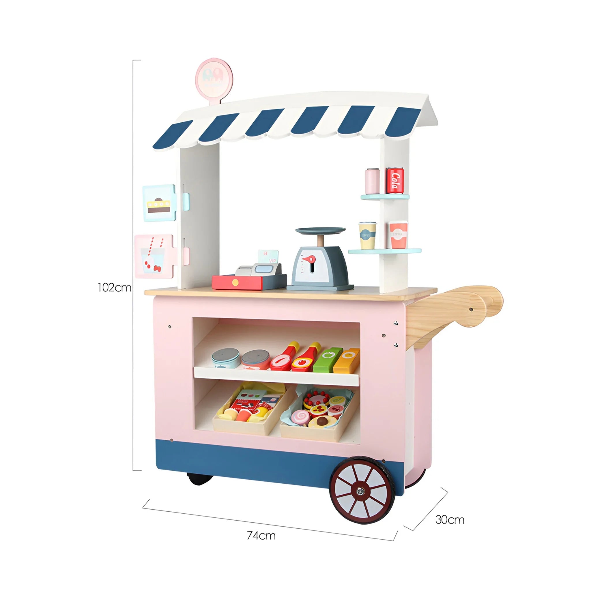 Goiaba - Bancarella supermercato giocattolo per bambini