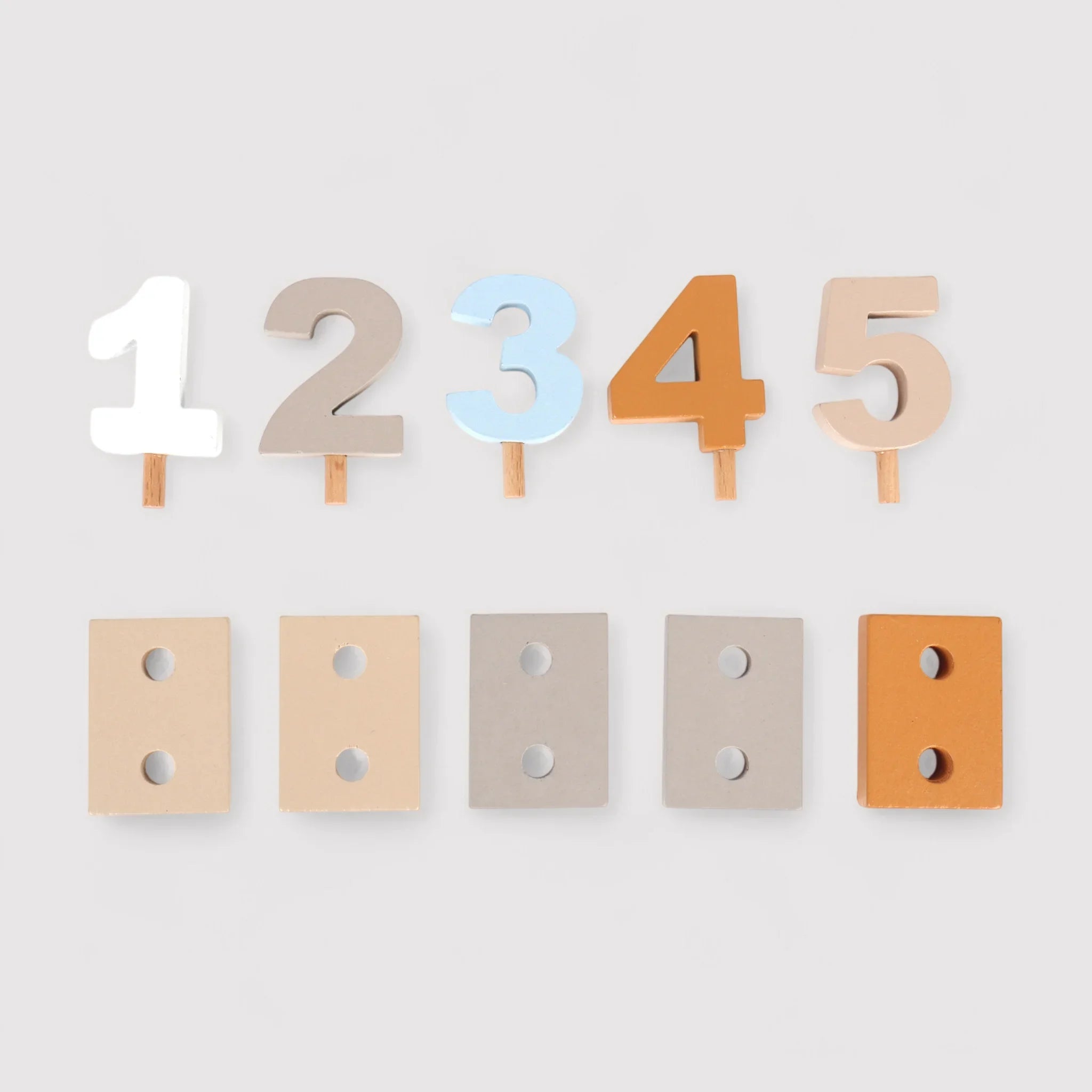 Tiris - Trenino montessoriano giocattolo in legno