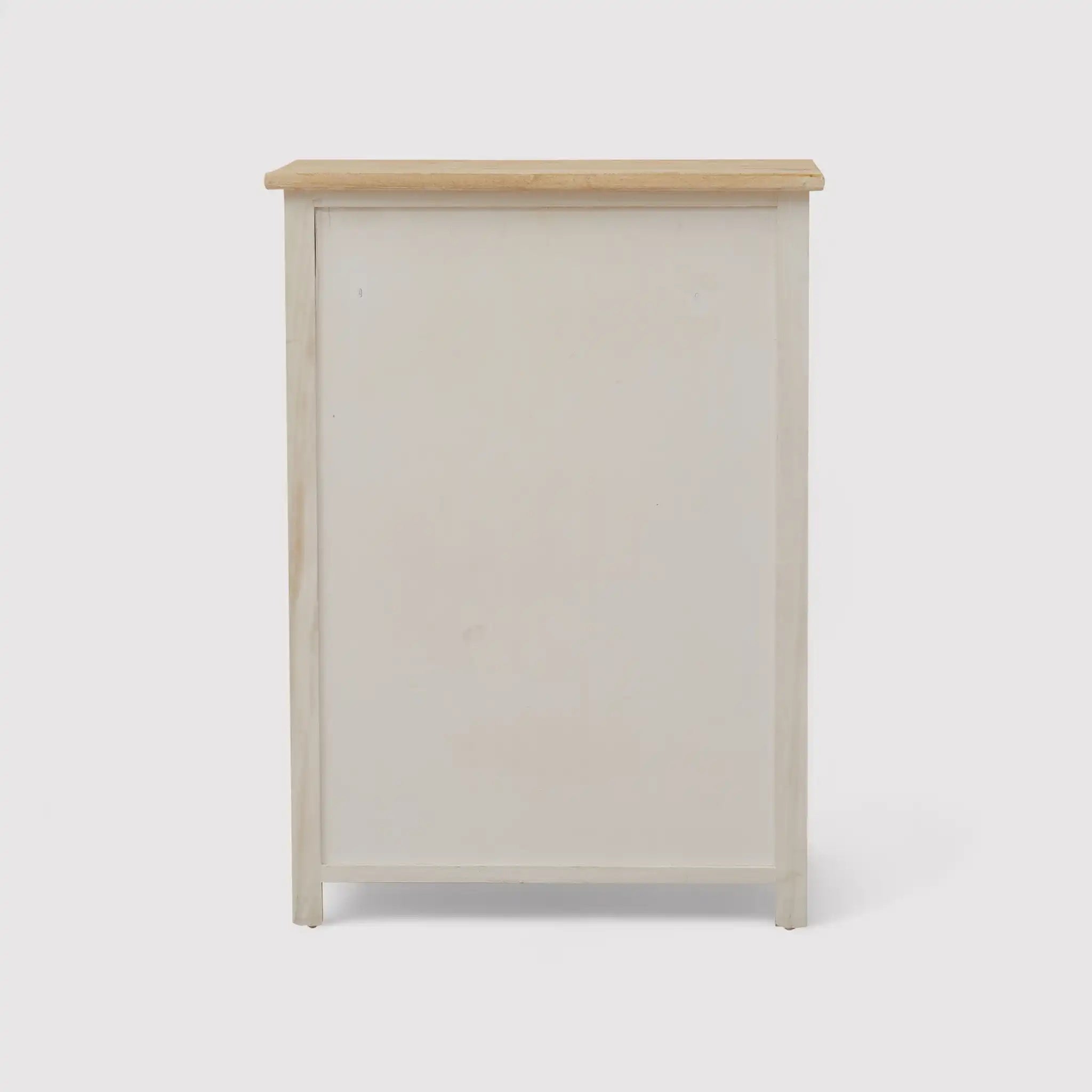 Romantischer Shabby-Schrank mit 2 Türen und 2 Schubladen