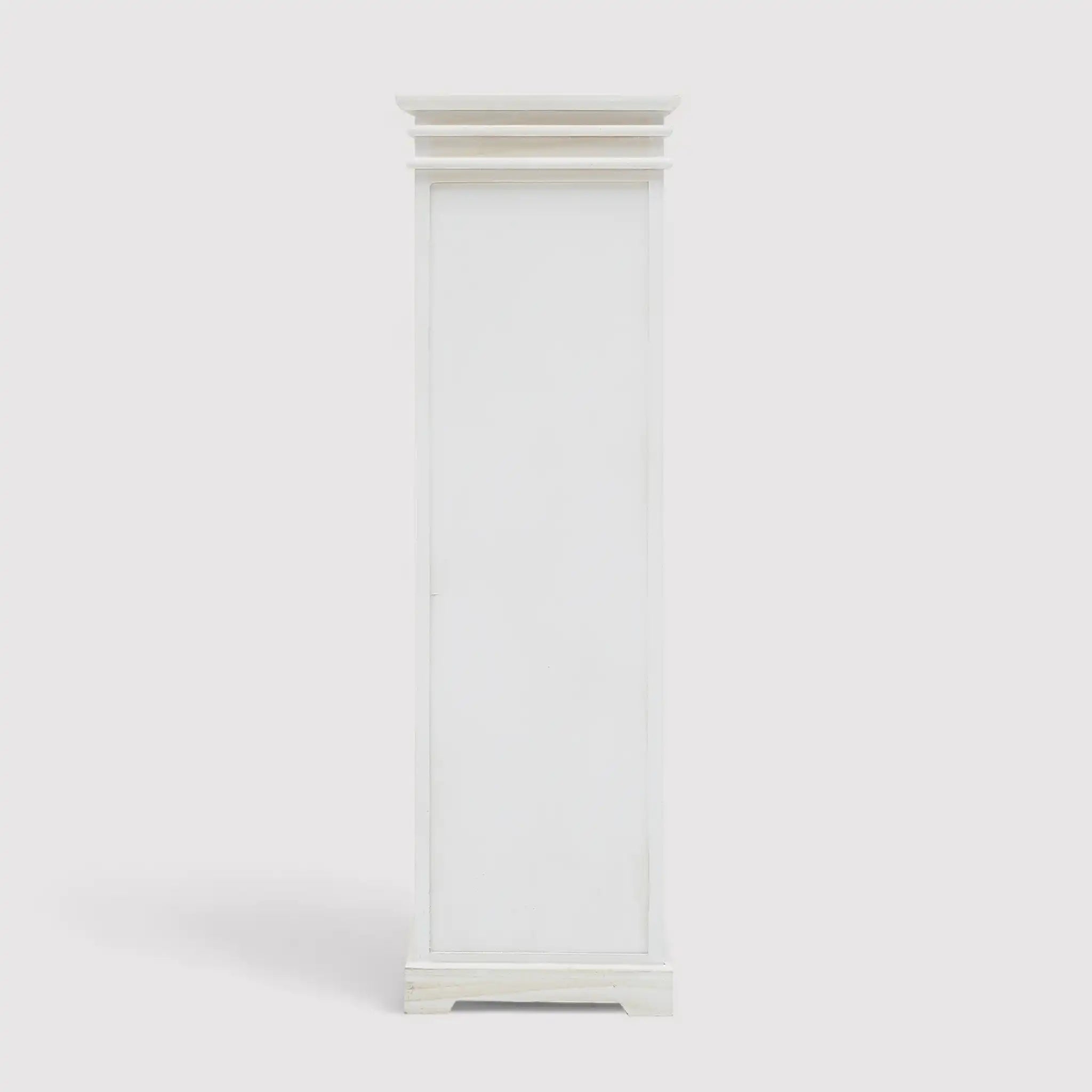 Armoire shabby avec écriture décorative avec 2 tiroirs et 1 porte