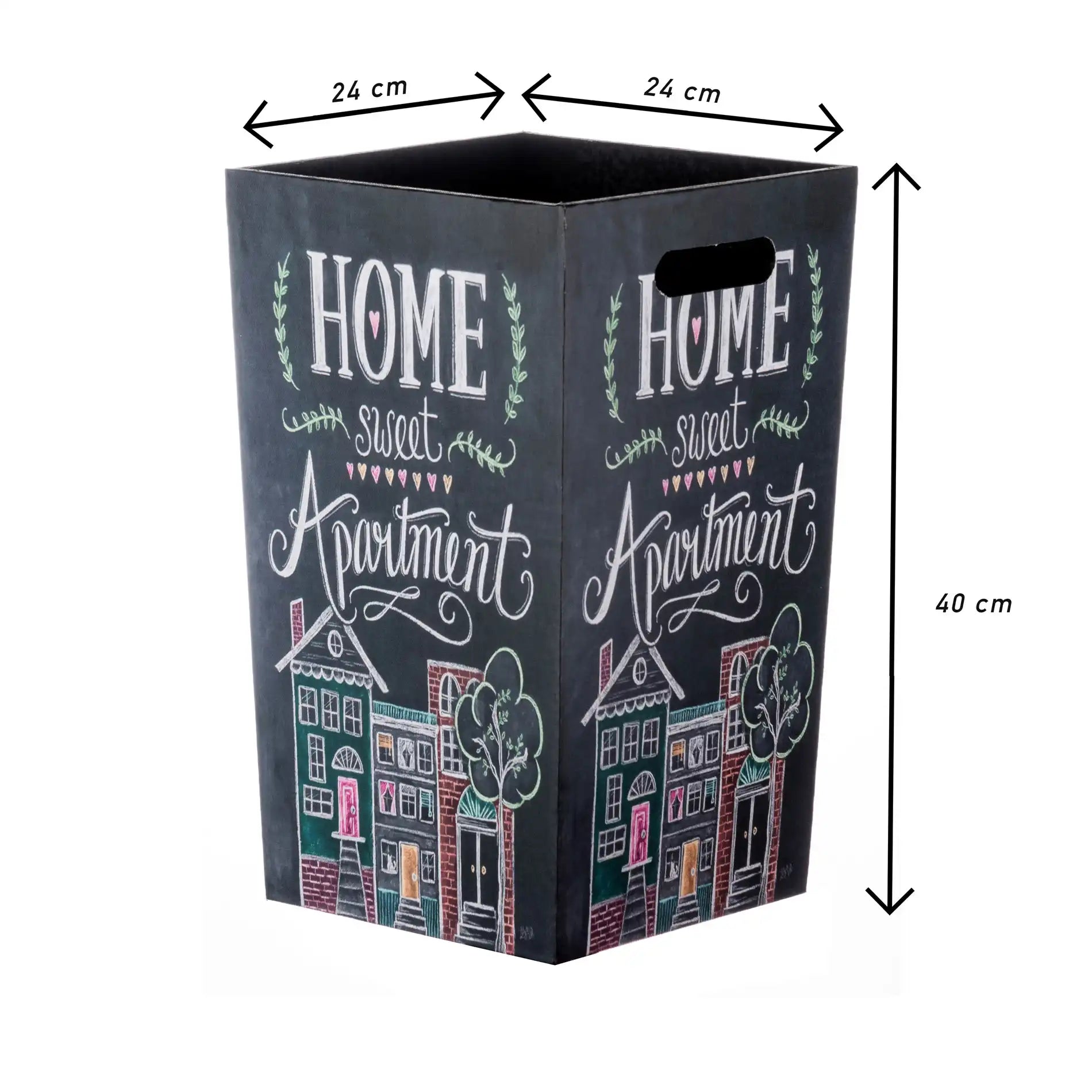 Cordyline - Portaombrelli grigio e bianco per ingresso di casa