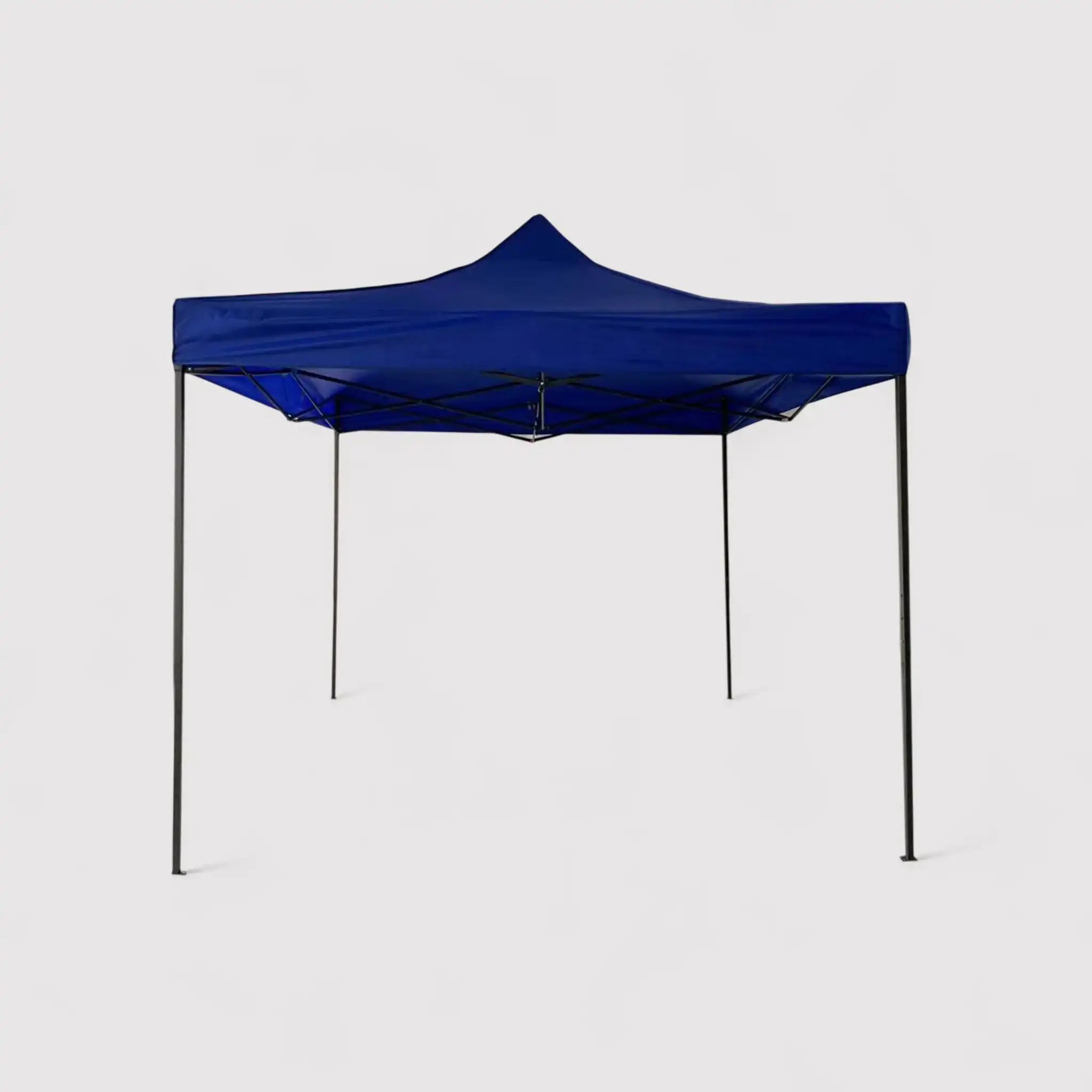 Ficus - Blauer 3x3 Pavillon mit Gewichten für Messen und Veranstaltungen