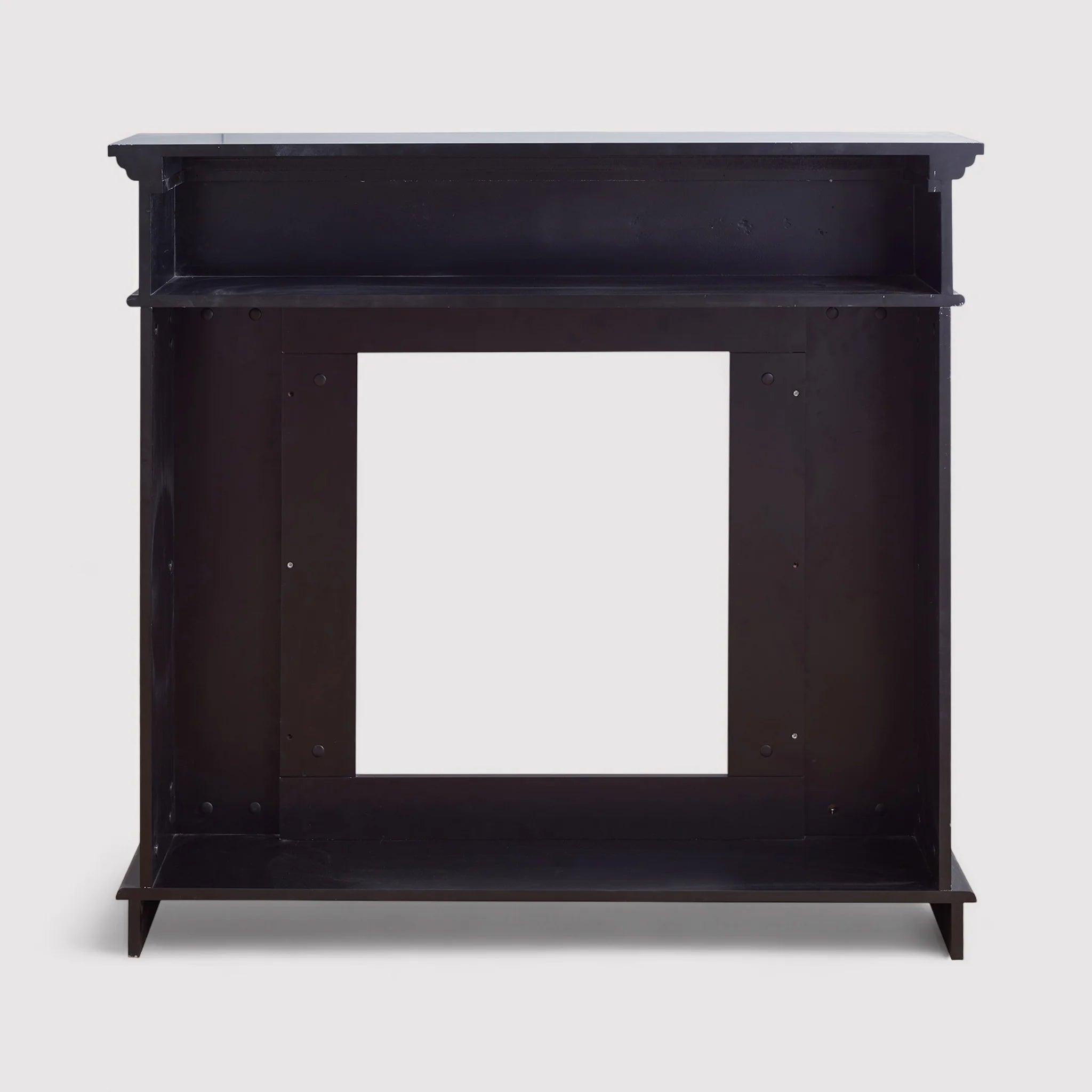 Geranio - Caminetto finto nero in stile classico