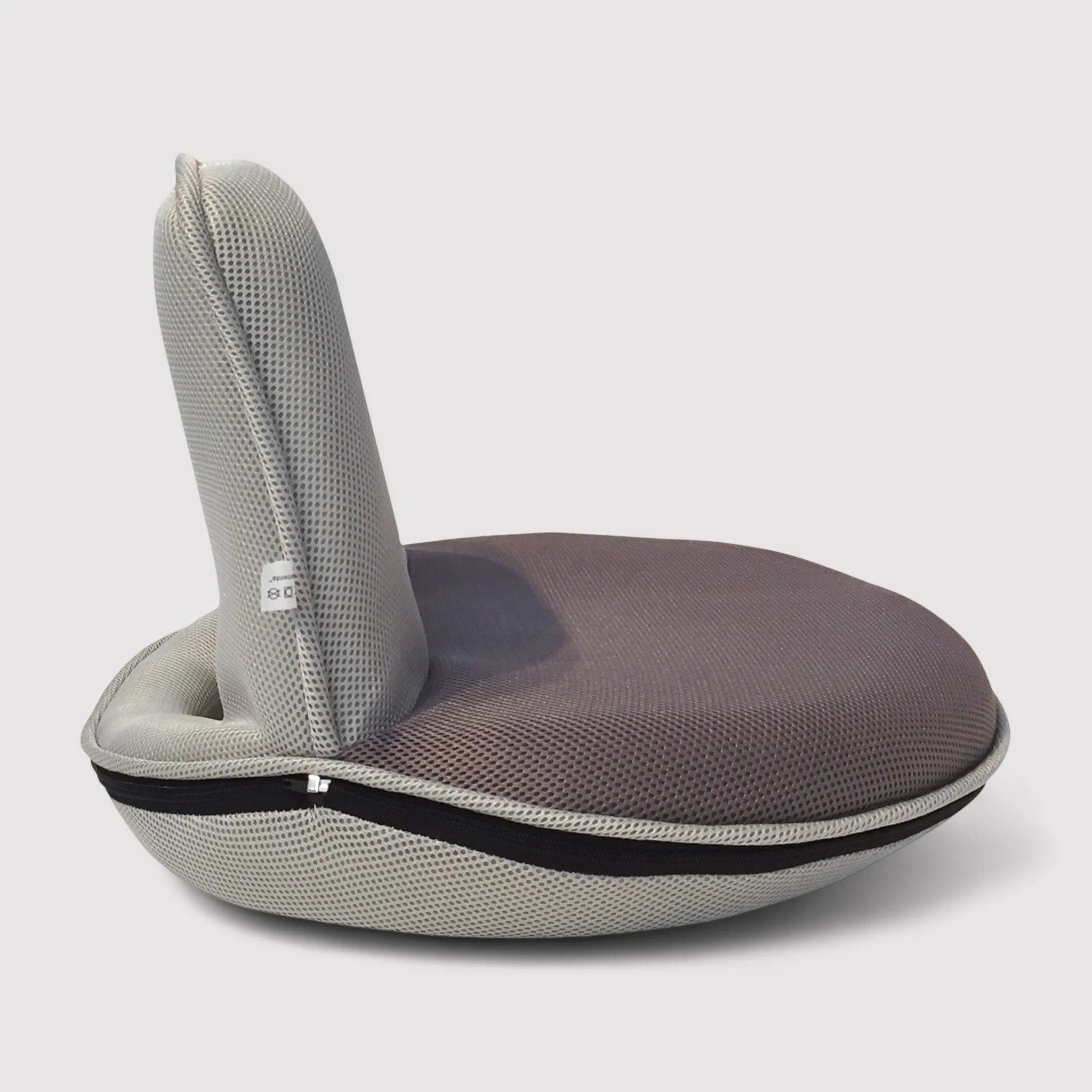 Artemisia - Poltrona pieghevole grigia per yoga o relax