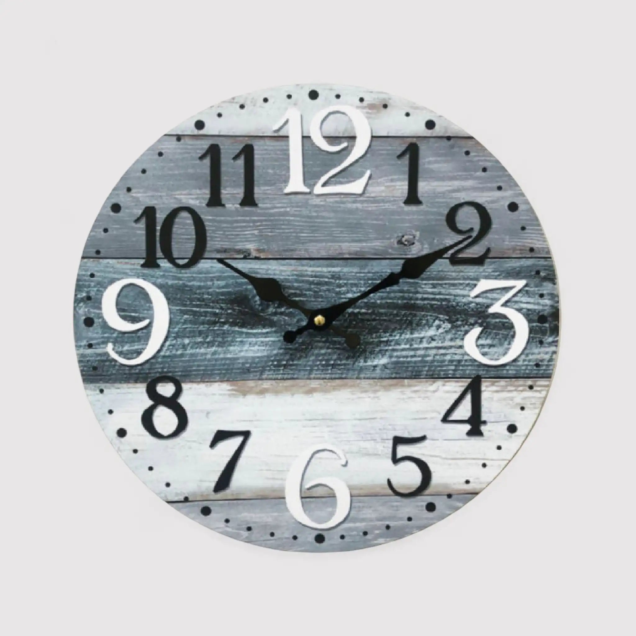 Litodora - Orologio da parete colorato in tinta anticata