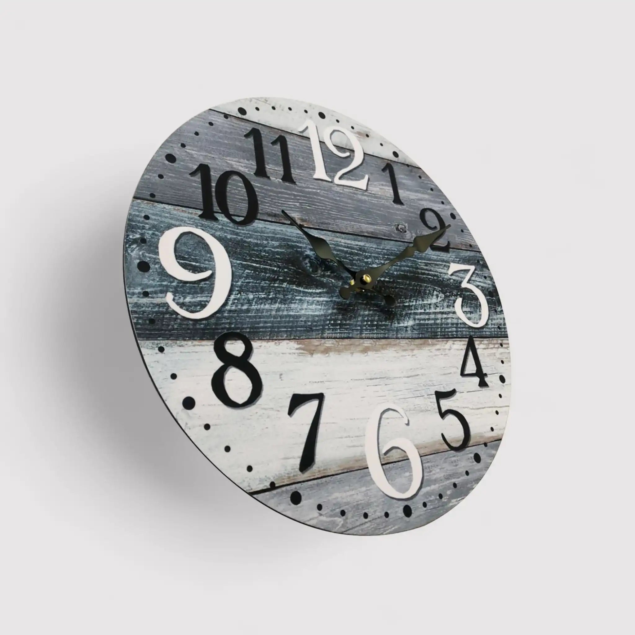 Litodora - Orologio da parete colorato in tinta anticata