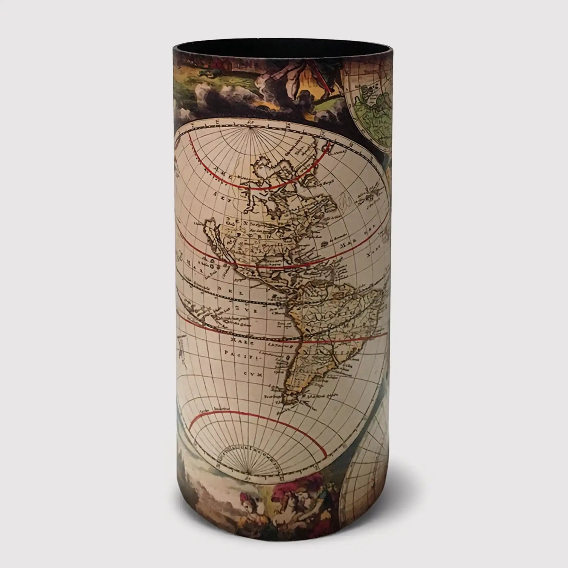 Calancola - Portaombrelli decorato per ingresso in stile rétro