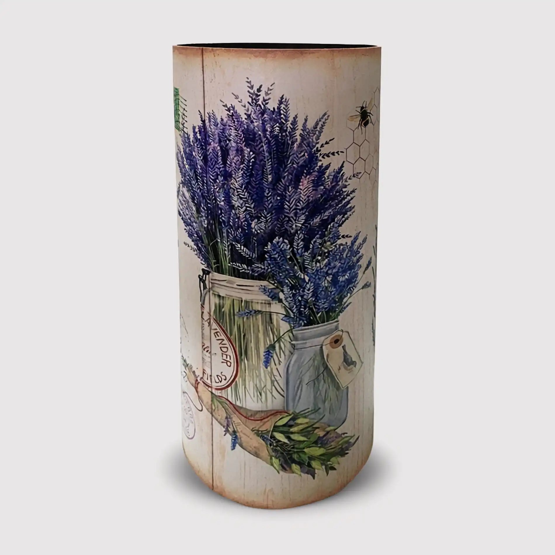 Pitosforo - Portaombrelli decorato a tema floreale