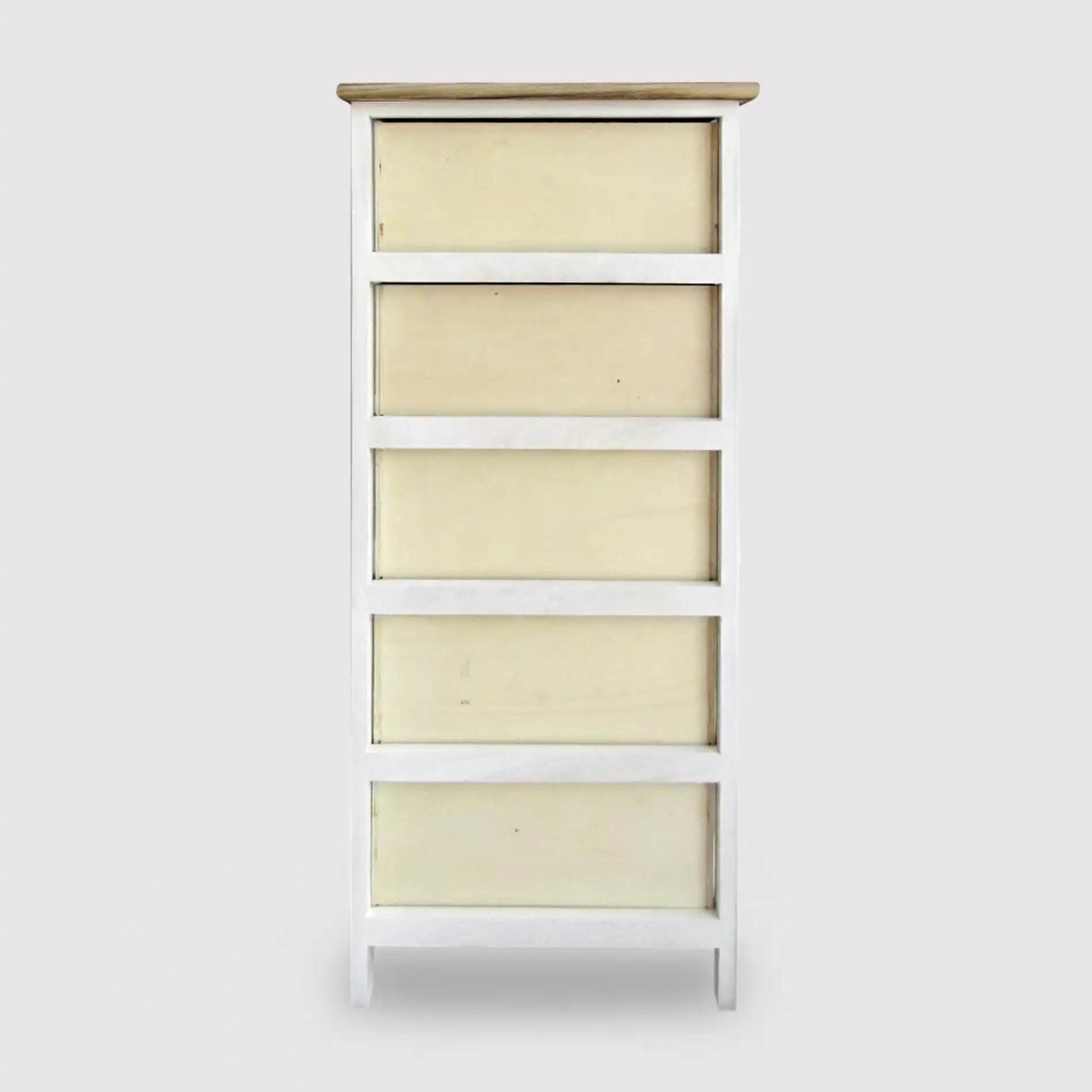 Gazania - Cassettiera per ingresso decorata con maioliche