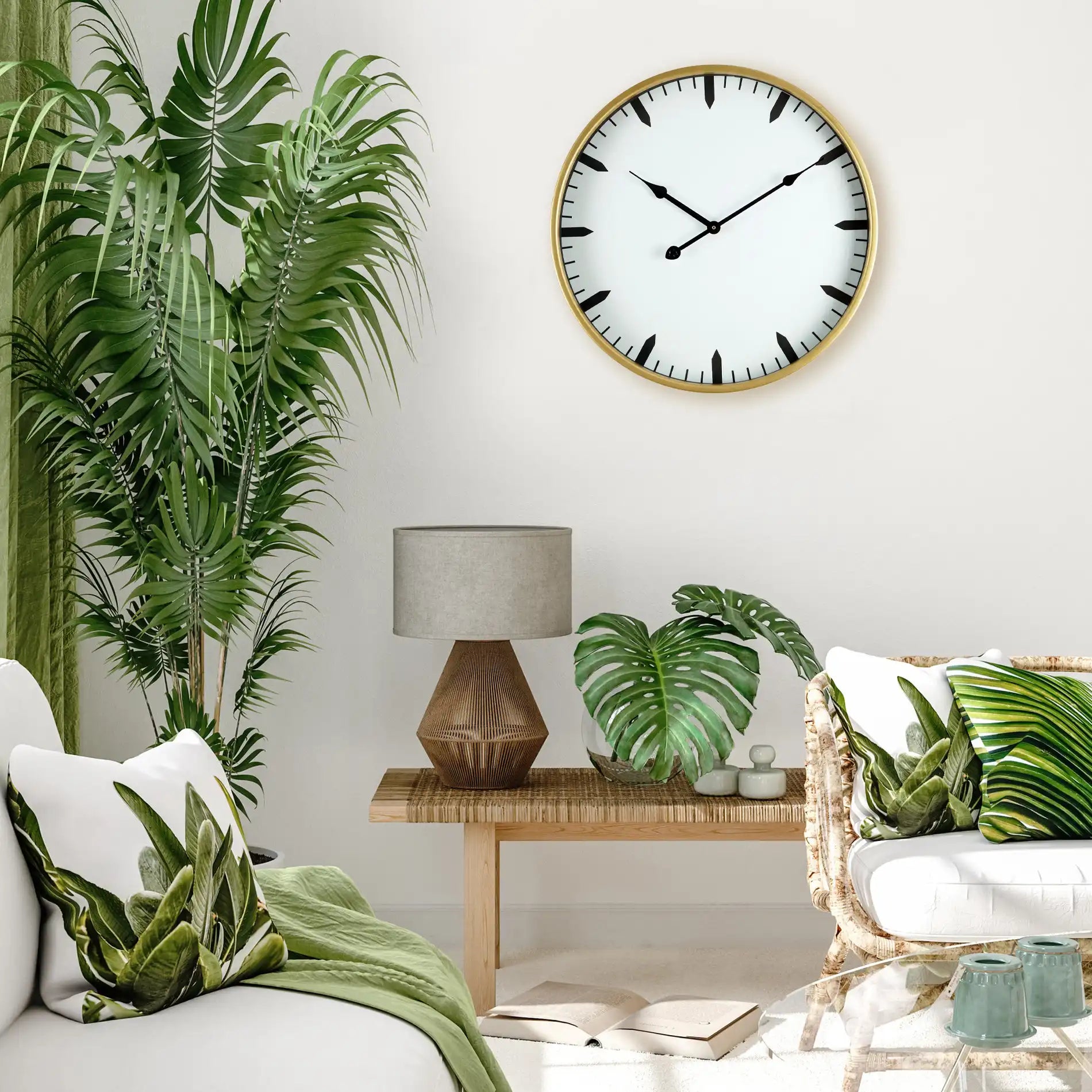 Harissa - Orologio a muro design in stile minimalista