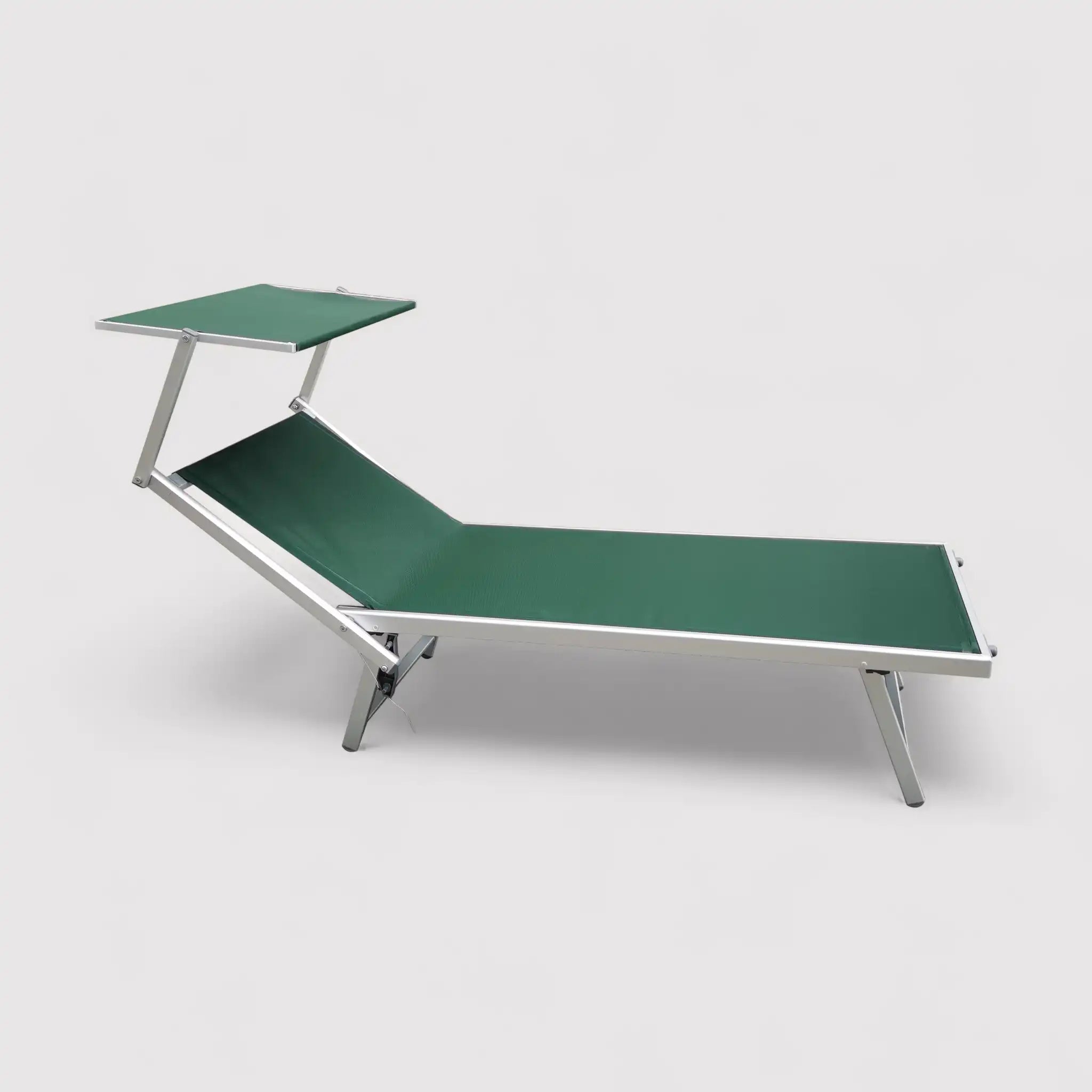 Jaca - Sdraio pieghevole verde per spiaggia o piscina