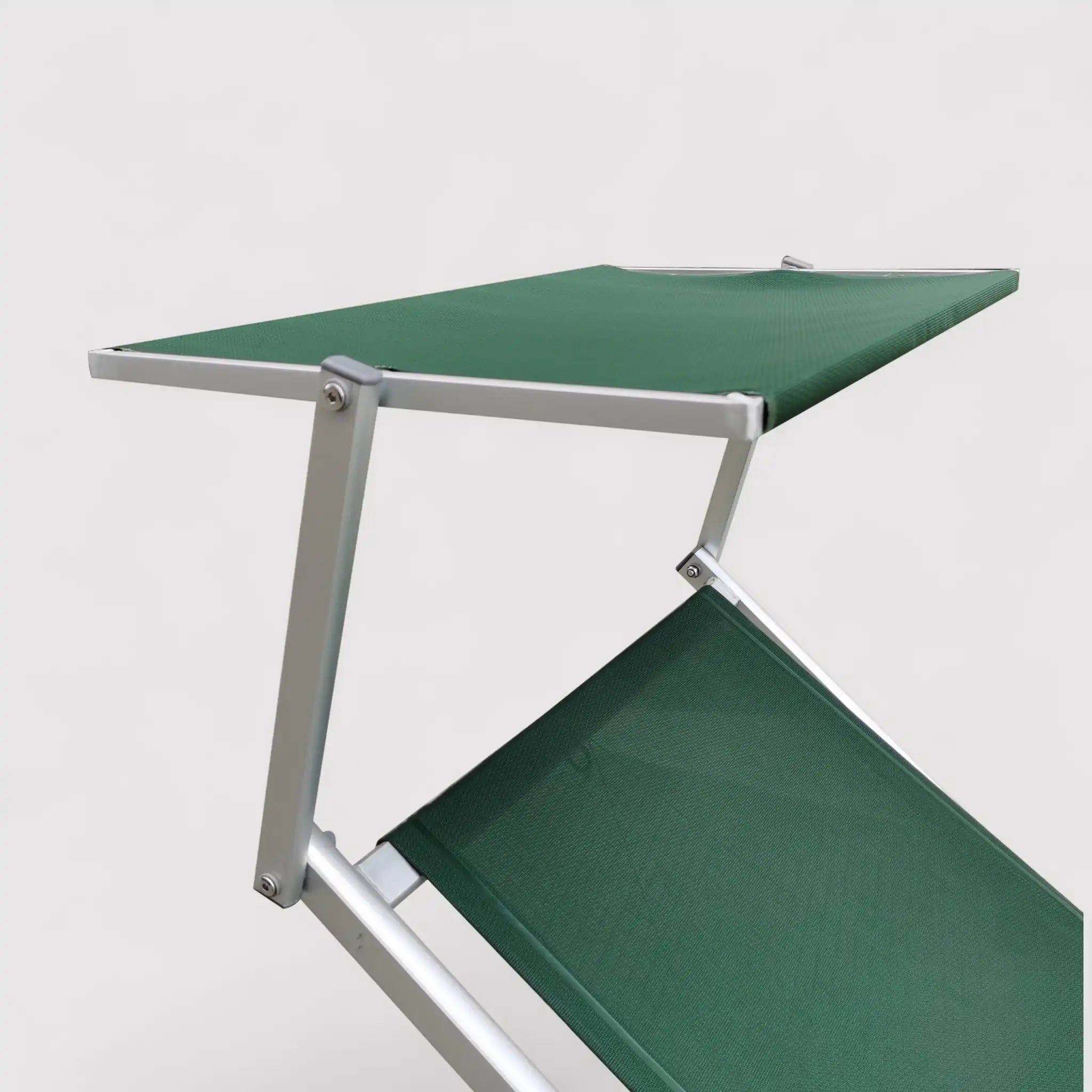 Jaca - Sdraio pieghevole verde per spiaggia o piscina