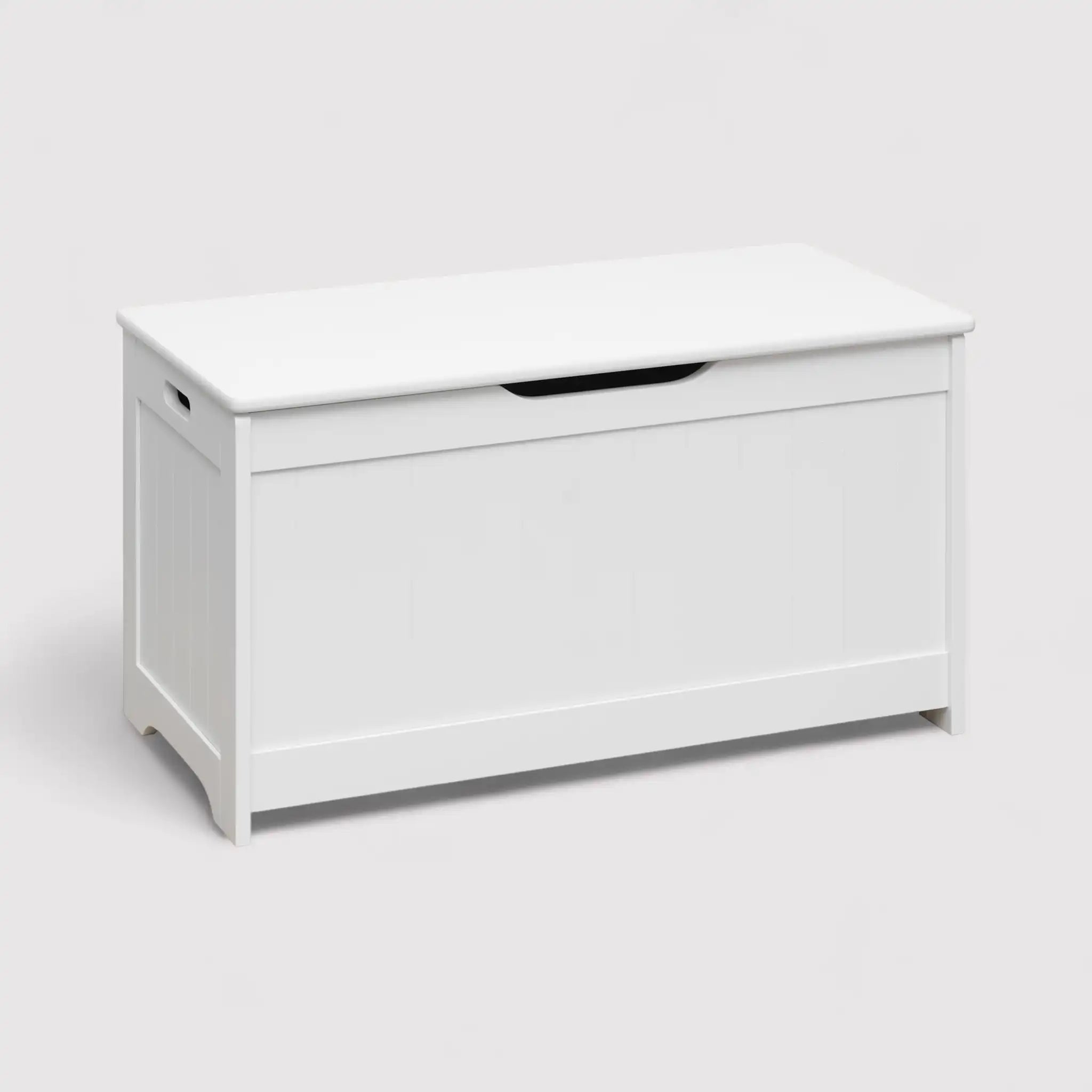 Zenzero - Baule portagiochi bianco per cameretta