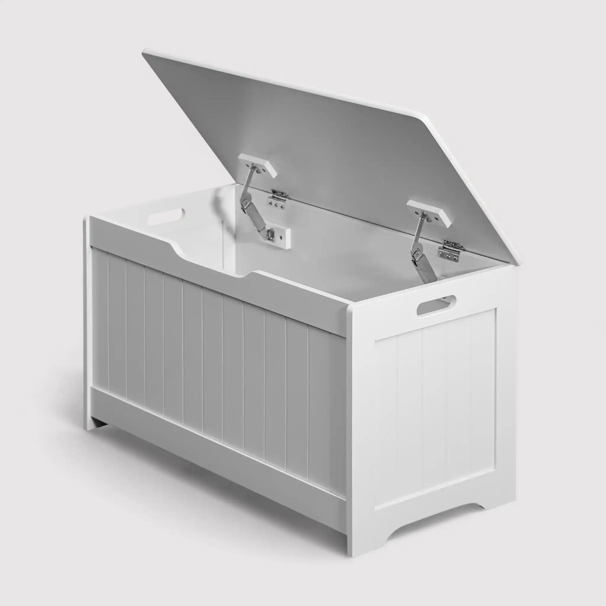 Zenzero - Baule portagiochi bianco per cameretta