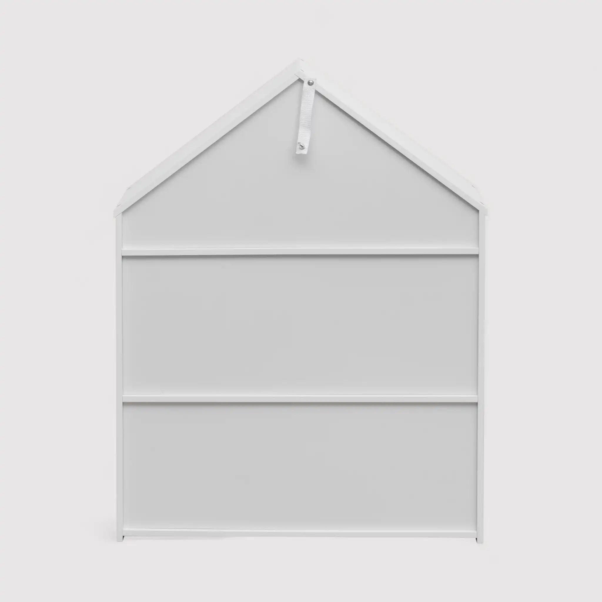 Corokia - Libreria montessoriana bianca con 2 scaffali e 2 cassetti