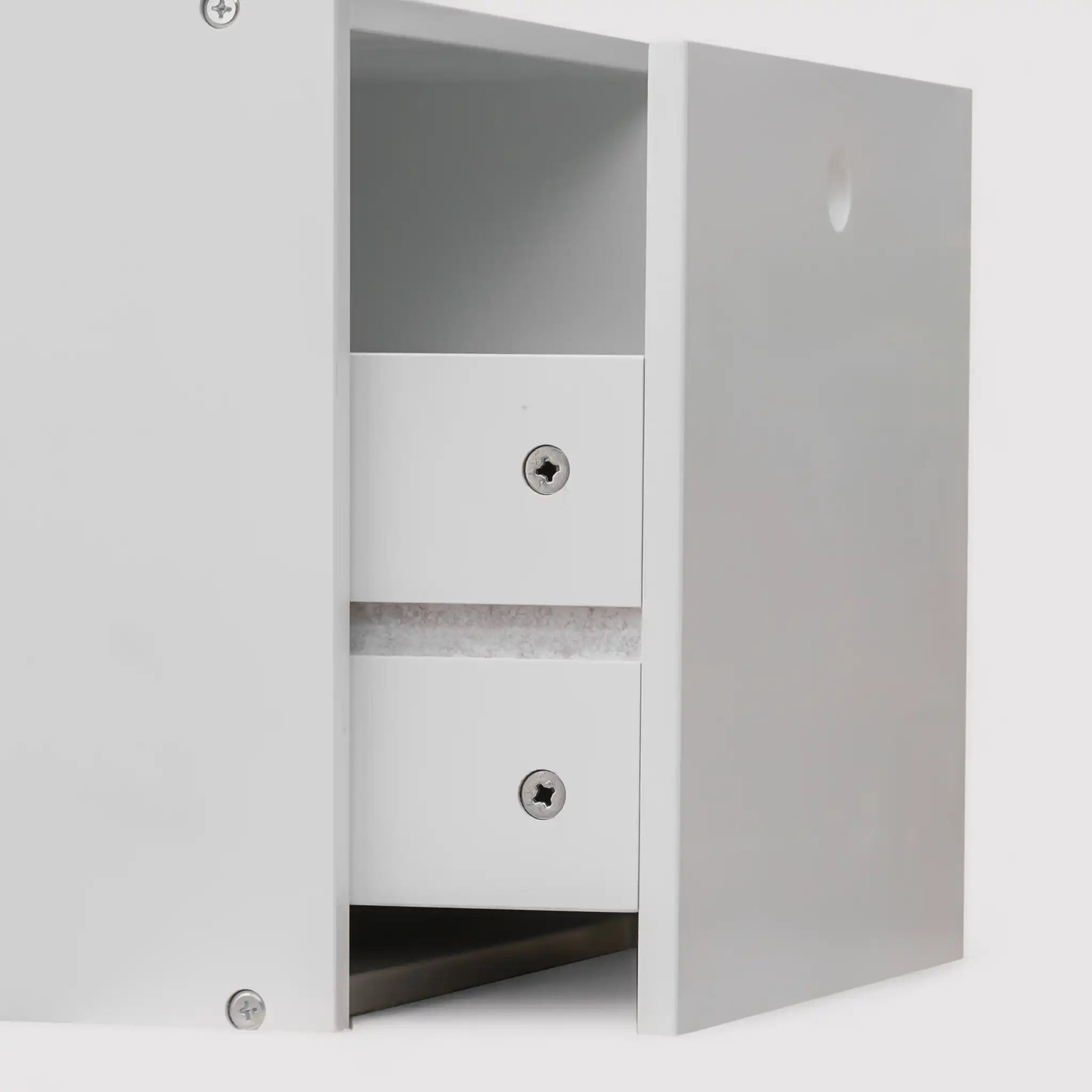 Étagère à jouets blanche pour chambre d'enfant