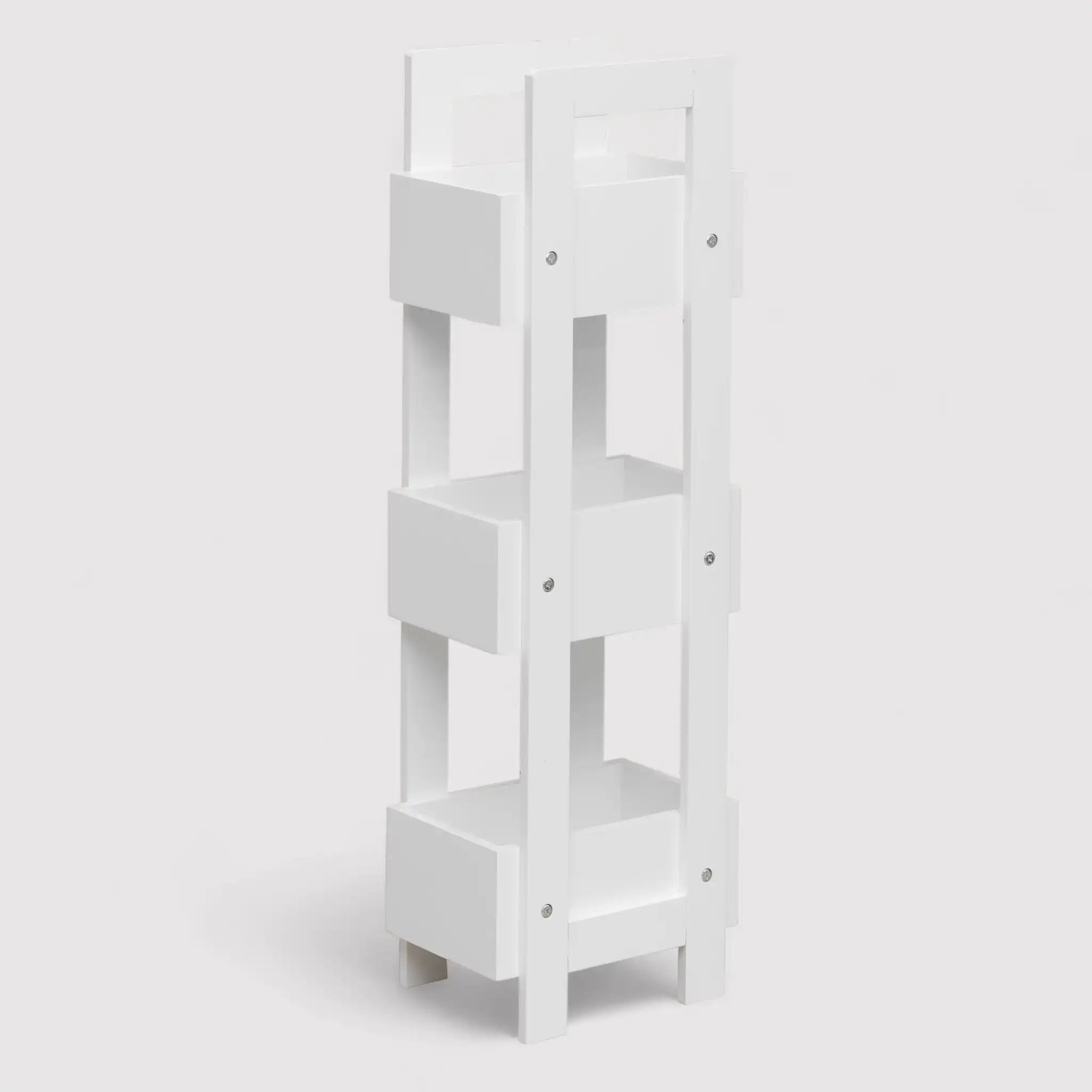 Papalot - Scaffale da terra alto e stretto per bagno o cucina