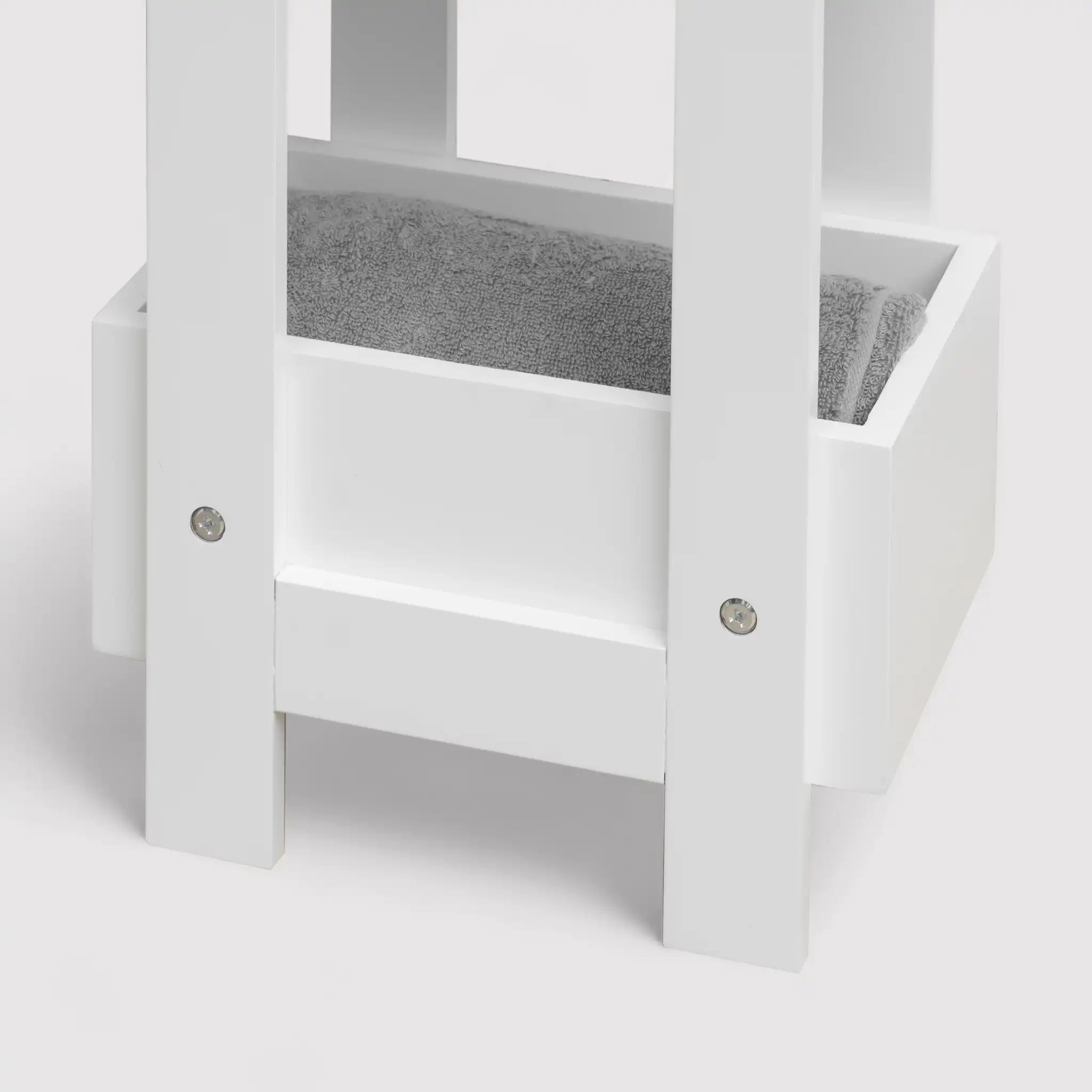 Papalot - Scaffale da terra alto e stretto per bagno o cucina