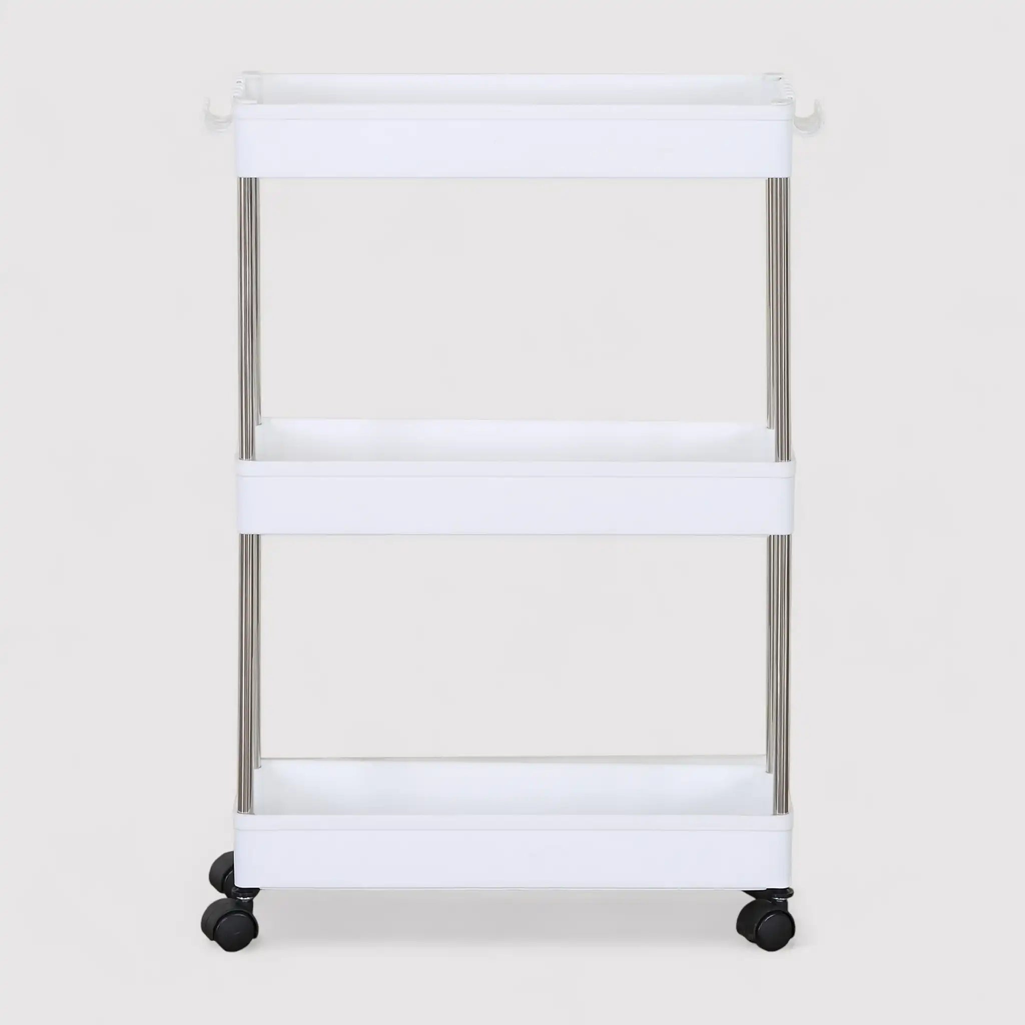 Fillirea - Carrello multiuso con 3 ripiani per bagno o cucina