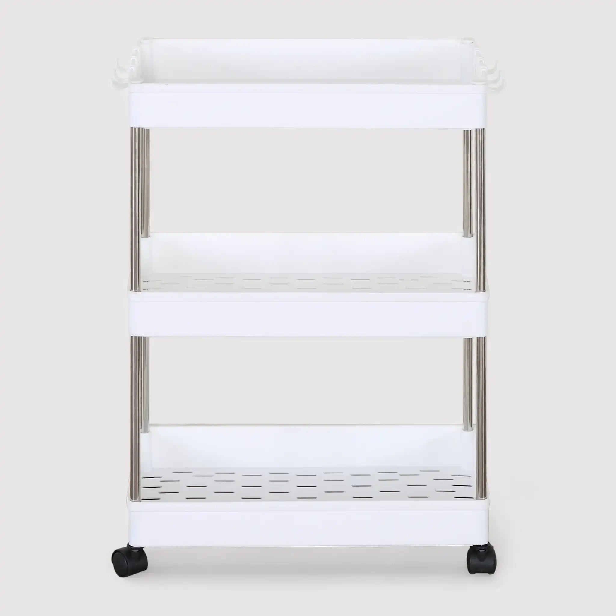 Pachifito - Carrello portaoggetti con 3 ripiani multiuso