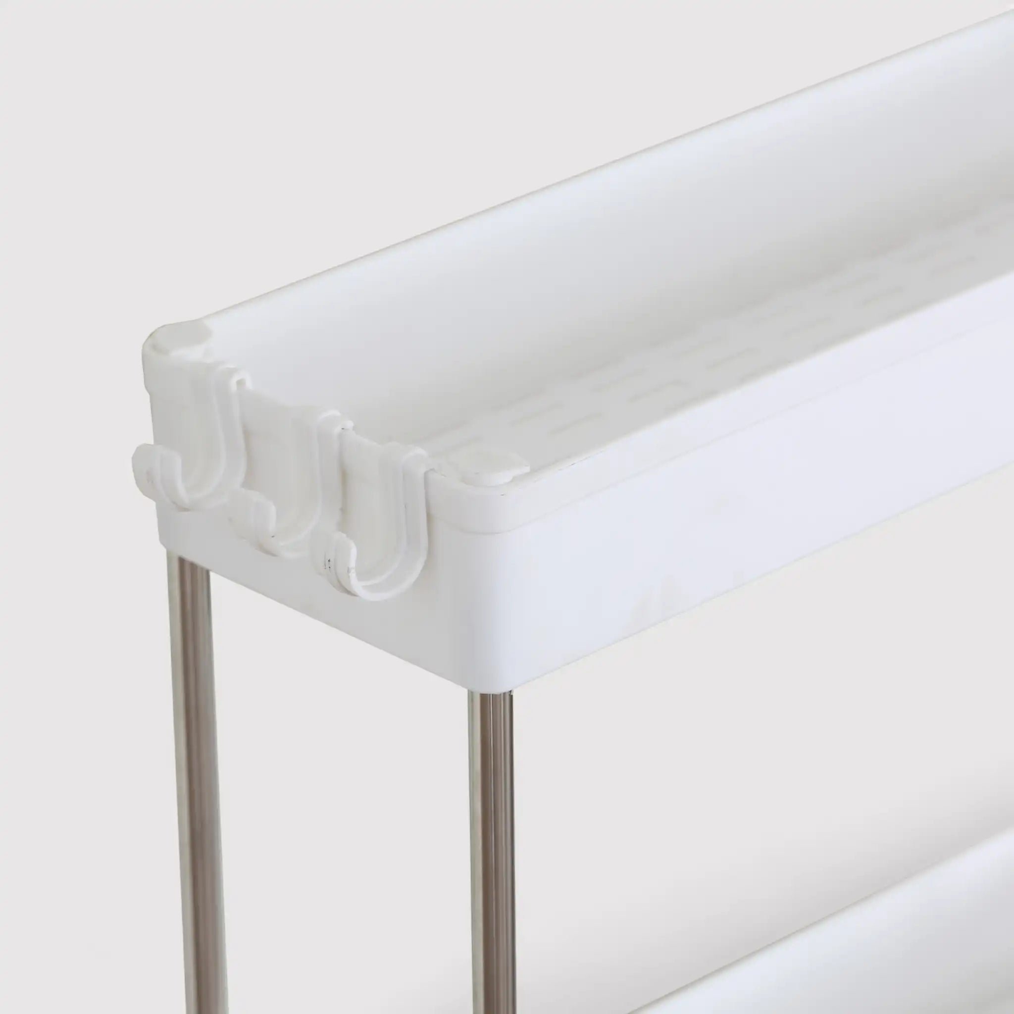 Aglaia - Carrello multiuso per cucina o bagno con 4 ripiani