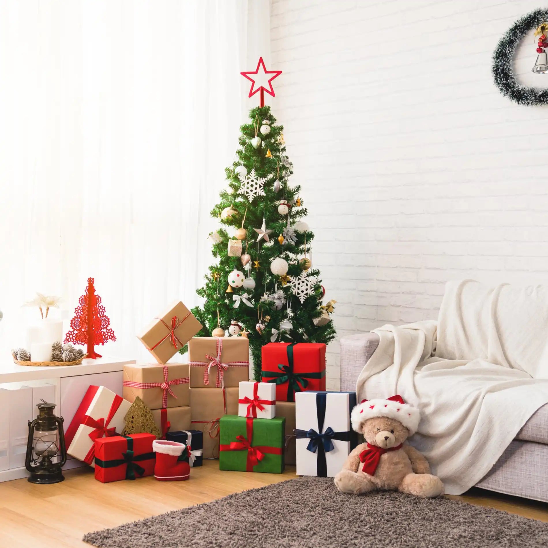 Muraq - Albero di natale alto e stretto H 210 cm