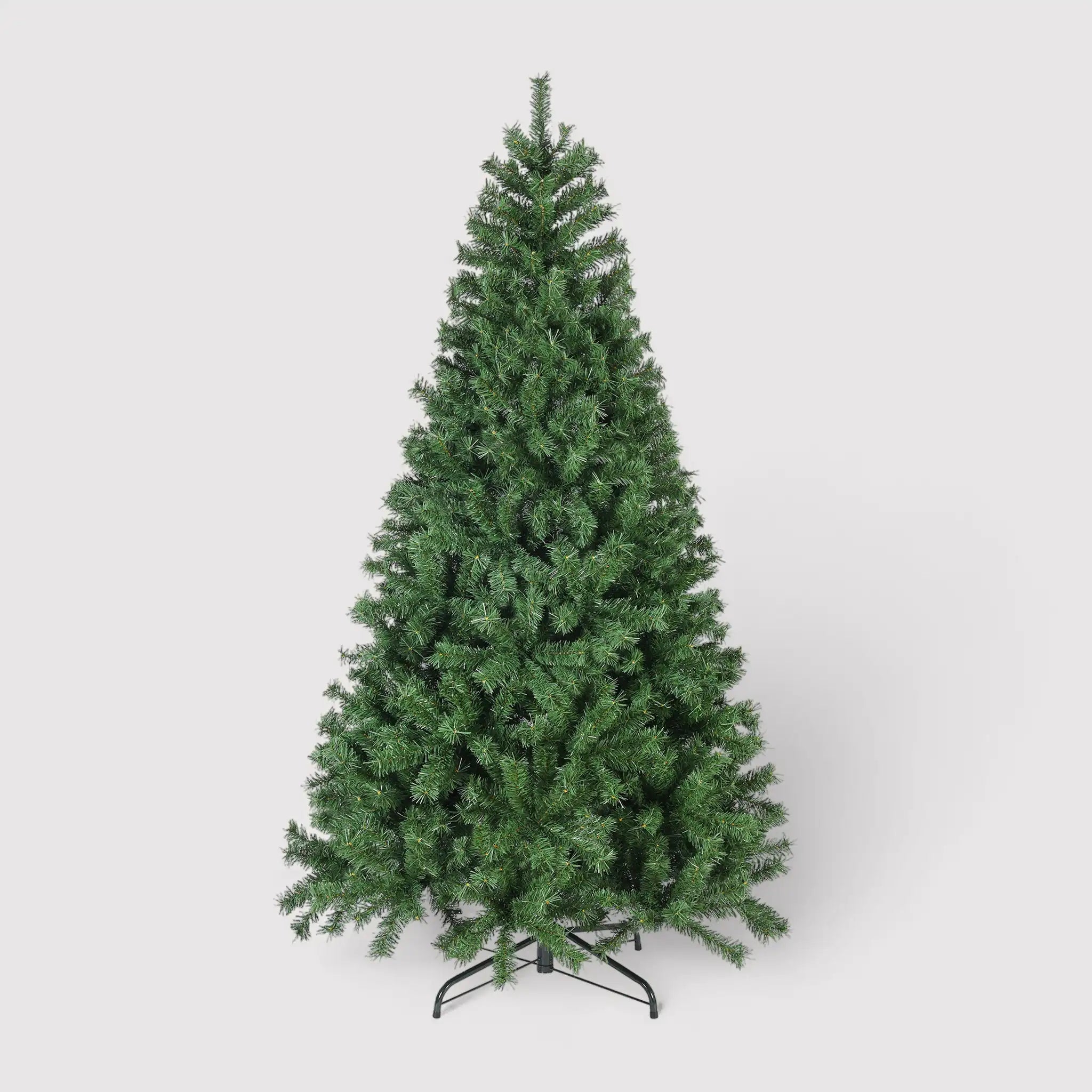 Yakut - Albero di Natale finto verde con base in metallo H 180 cm