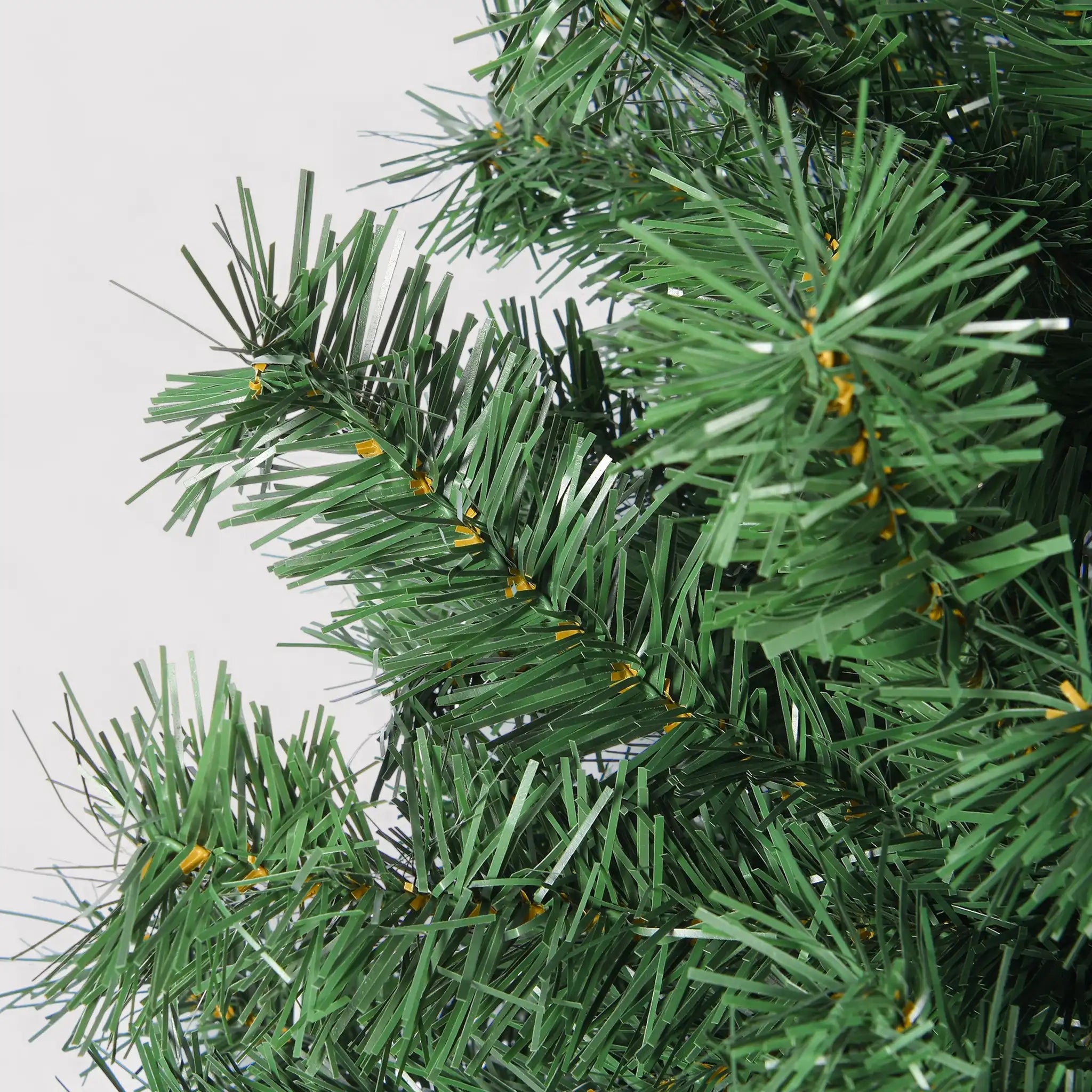 Yakut - Albero di Natale finto verde con base in metallo H 180 cm