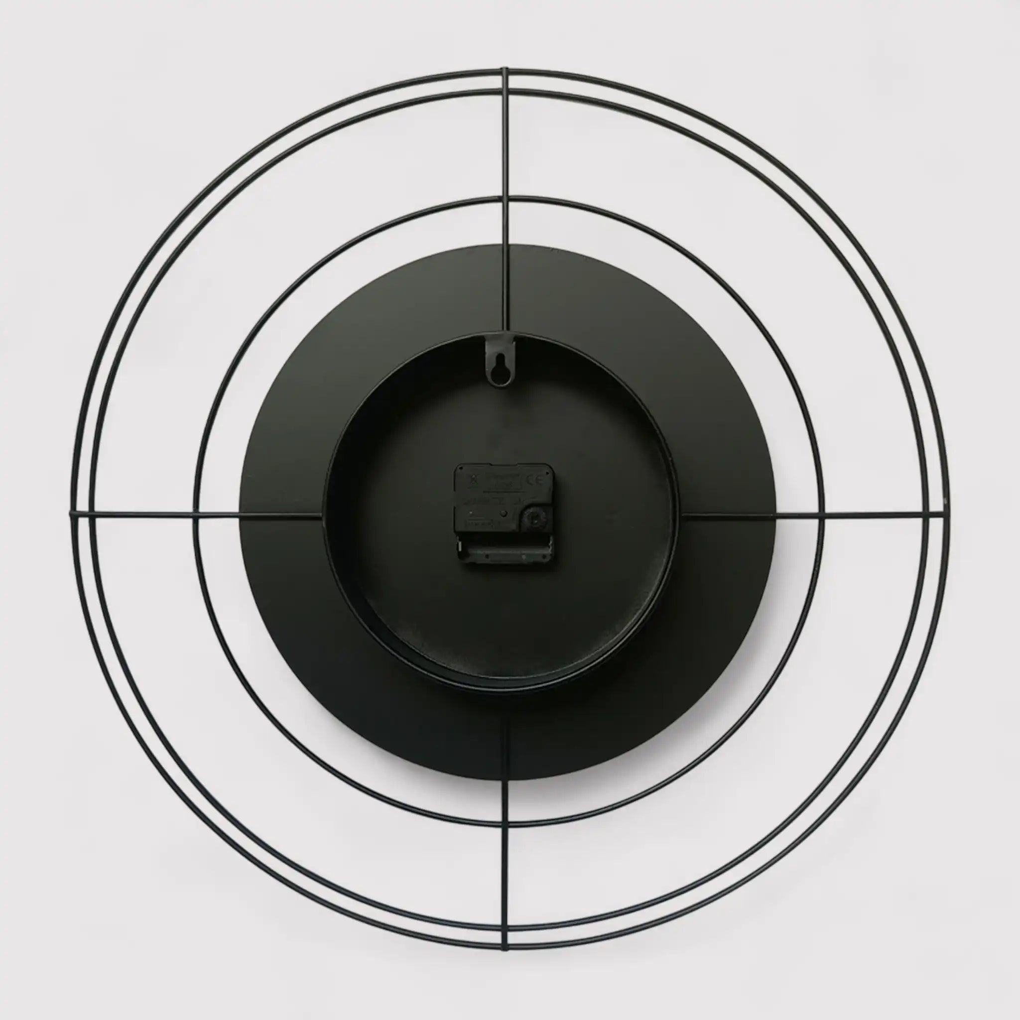 Amla - Orologio da parete nero e giallo in stile moderno