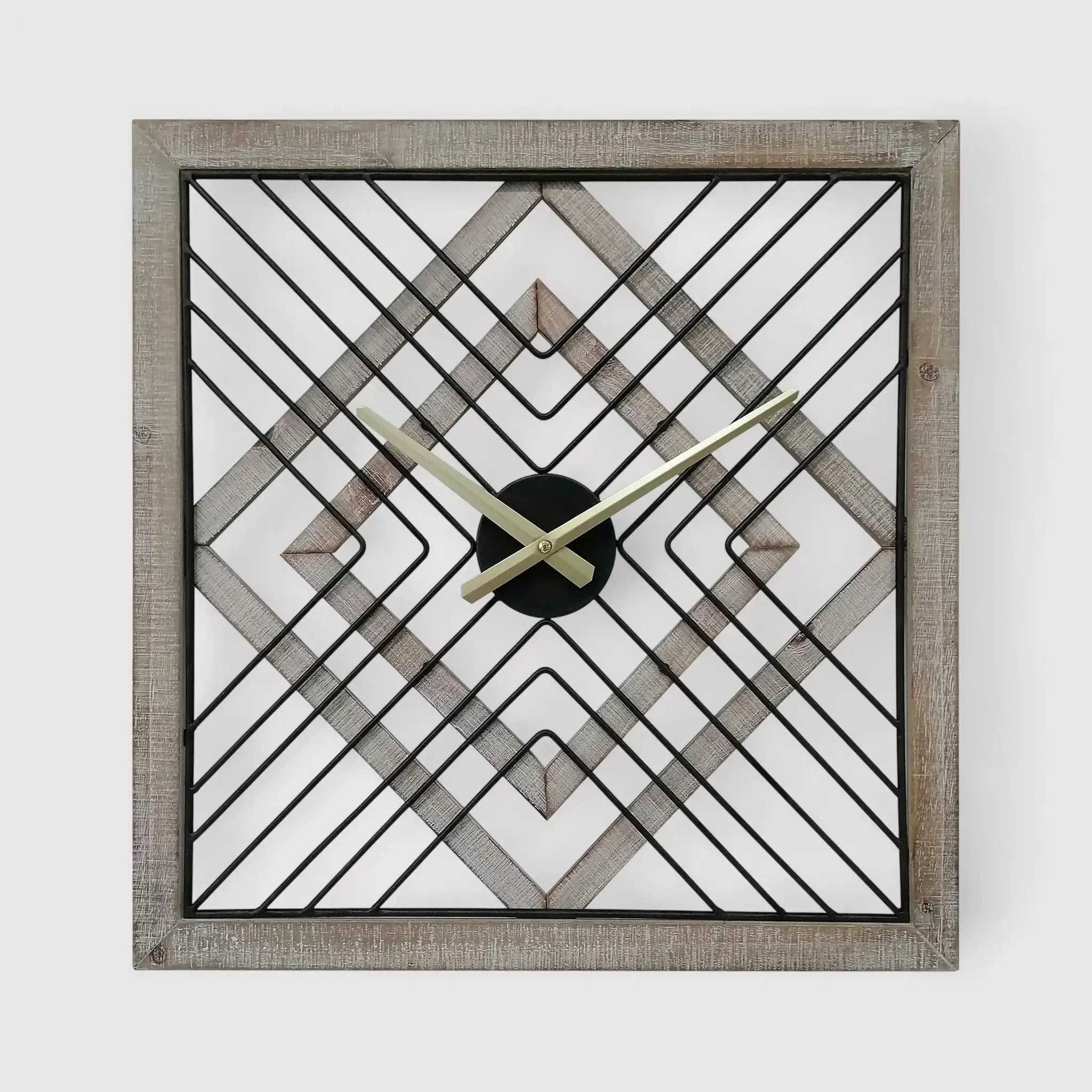 Bouvard - Orologio quadrato da parete in stile moderno