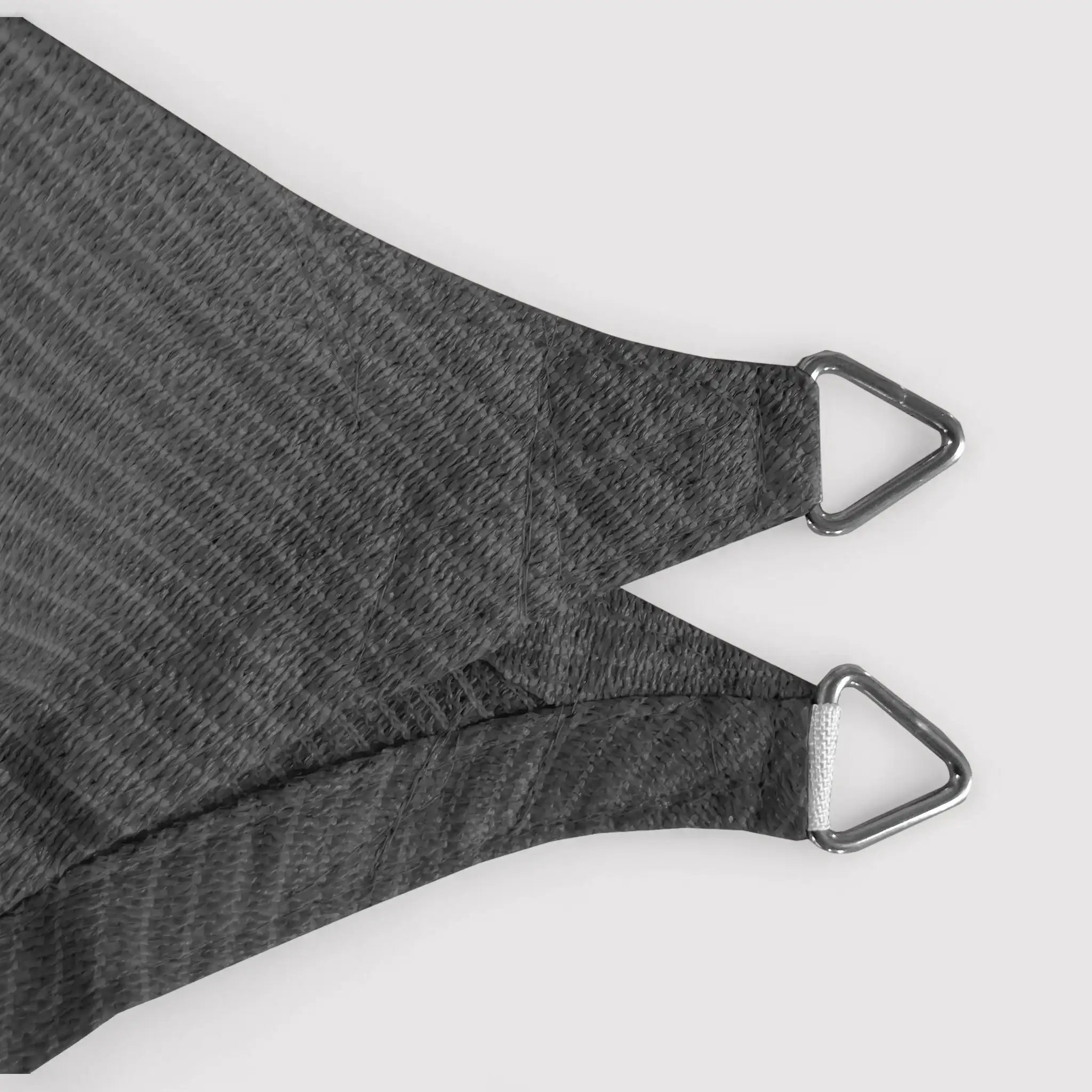 Pongamia - Graues quadratisches Segel 5x5 m für Zuhause oder Bar