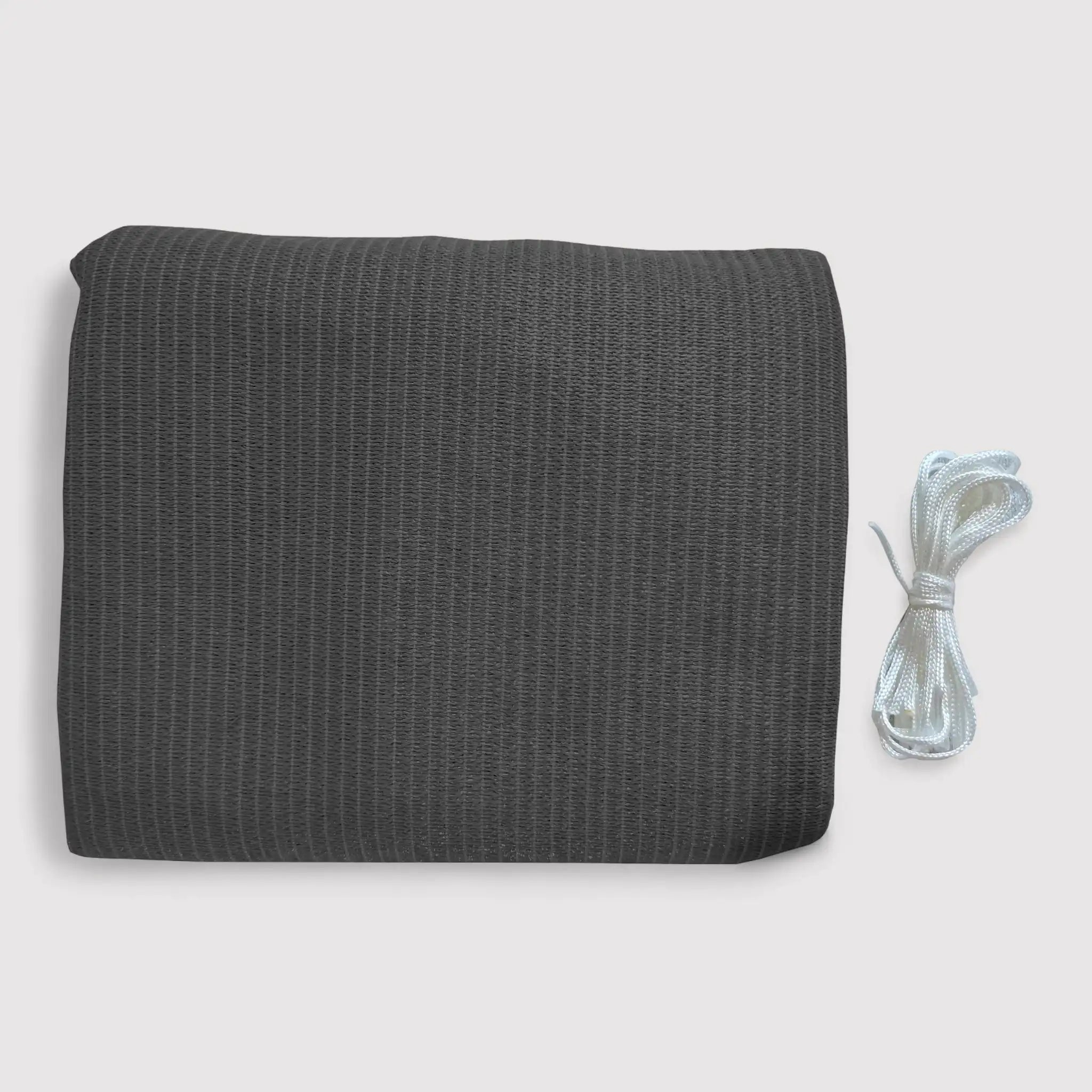 Lobivia - Tenda a vela triangolare 3x3x3 mt grigia con filtro anti UV