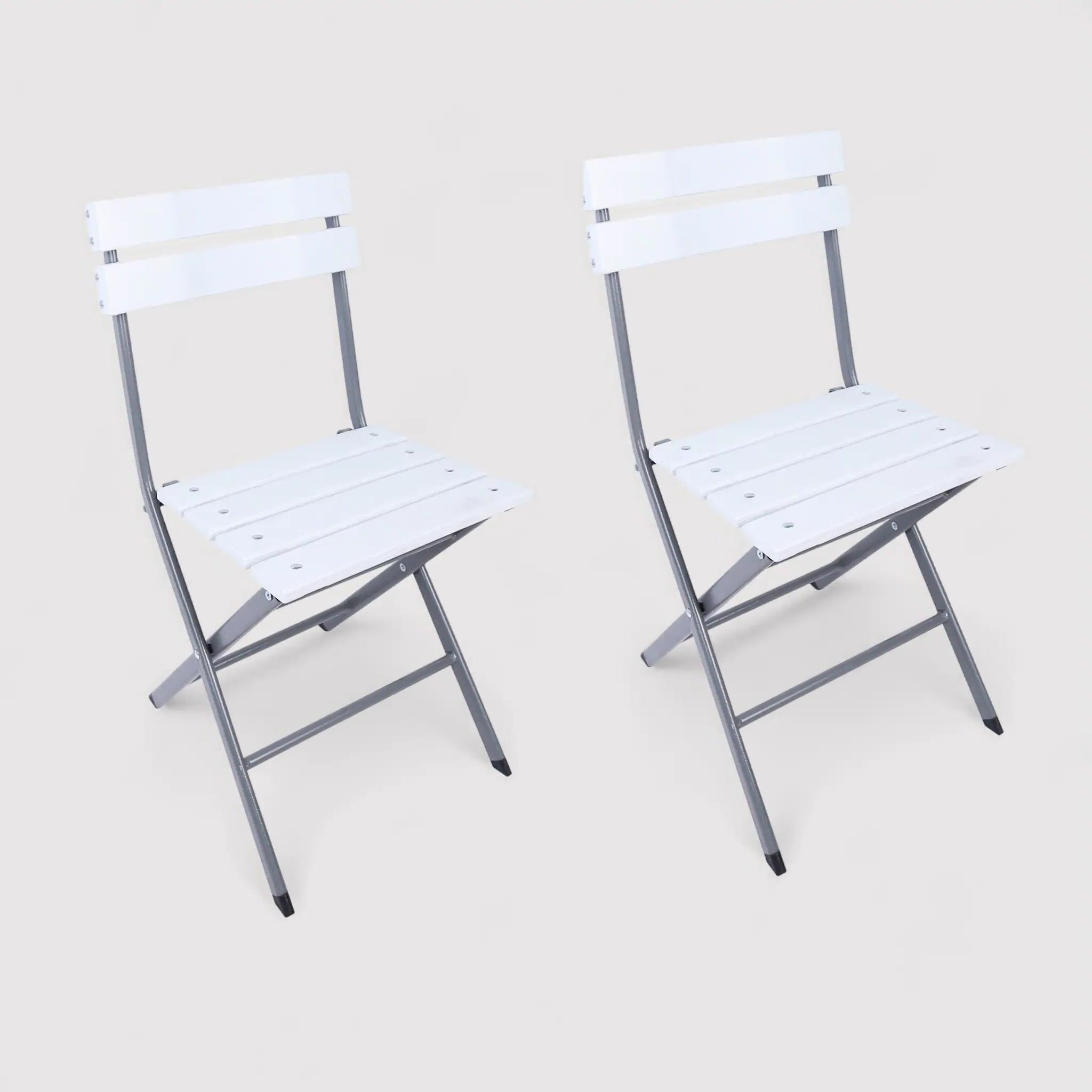 Abies - Set 2 sedie richiudibili per giardino o balcone