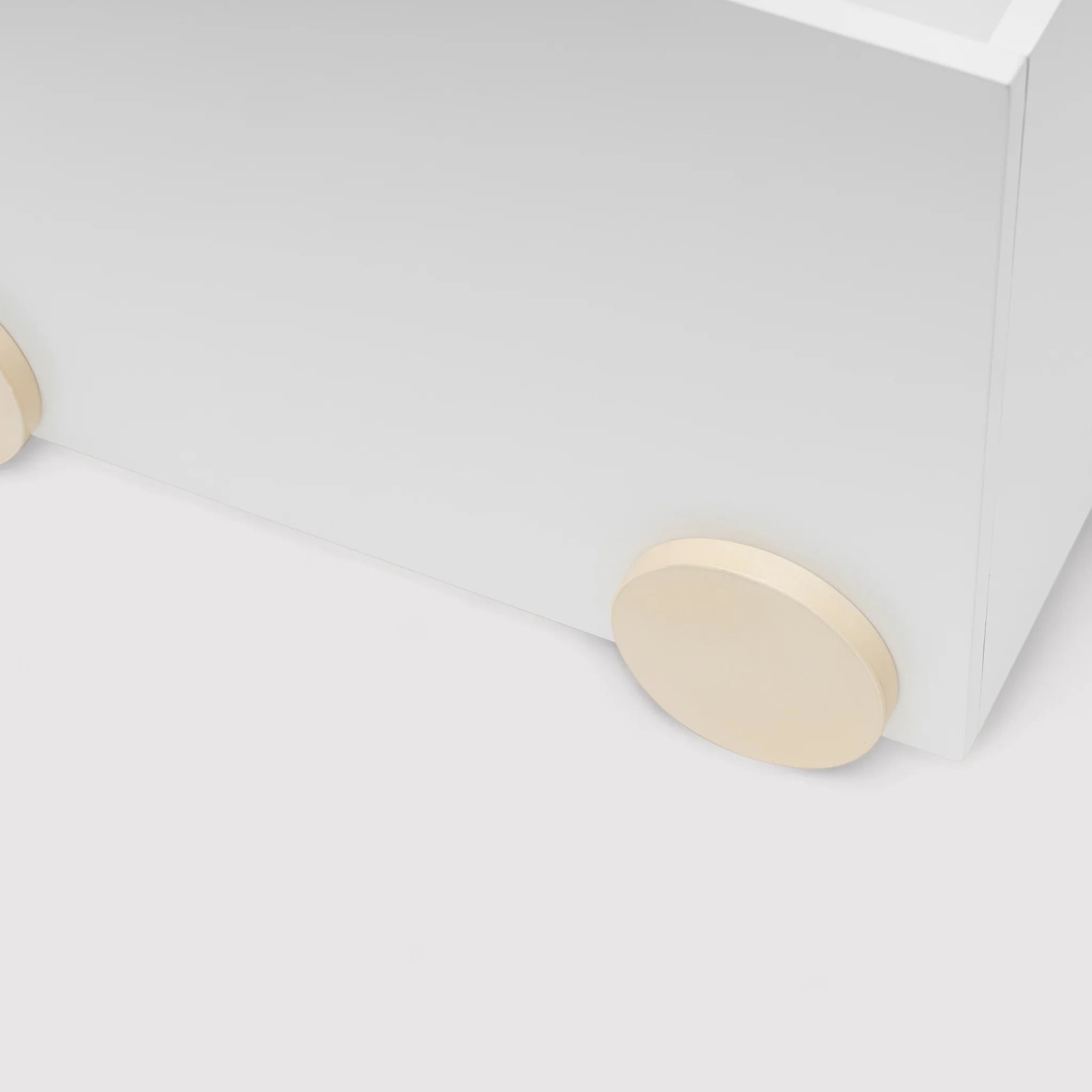 Nepata - Carrello portagiochi bianco per cameretta