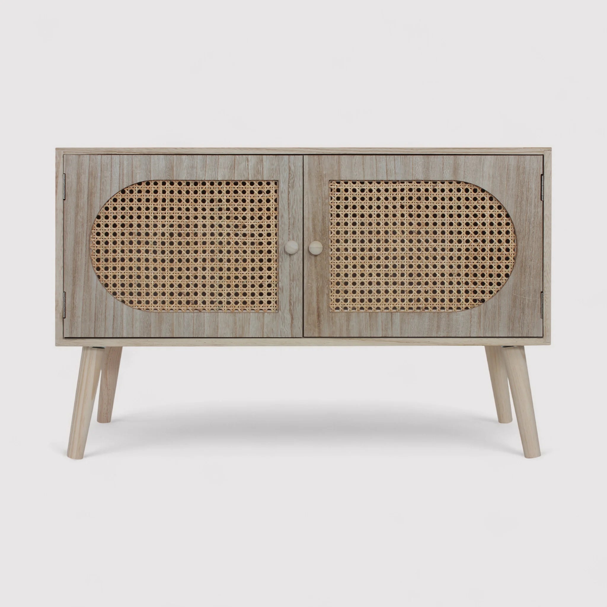 Moraea - Credenza da ingresso in stile boho chic con 2 ante